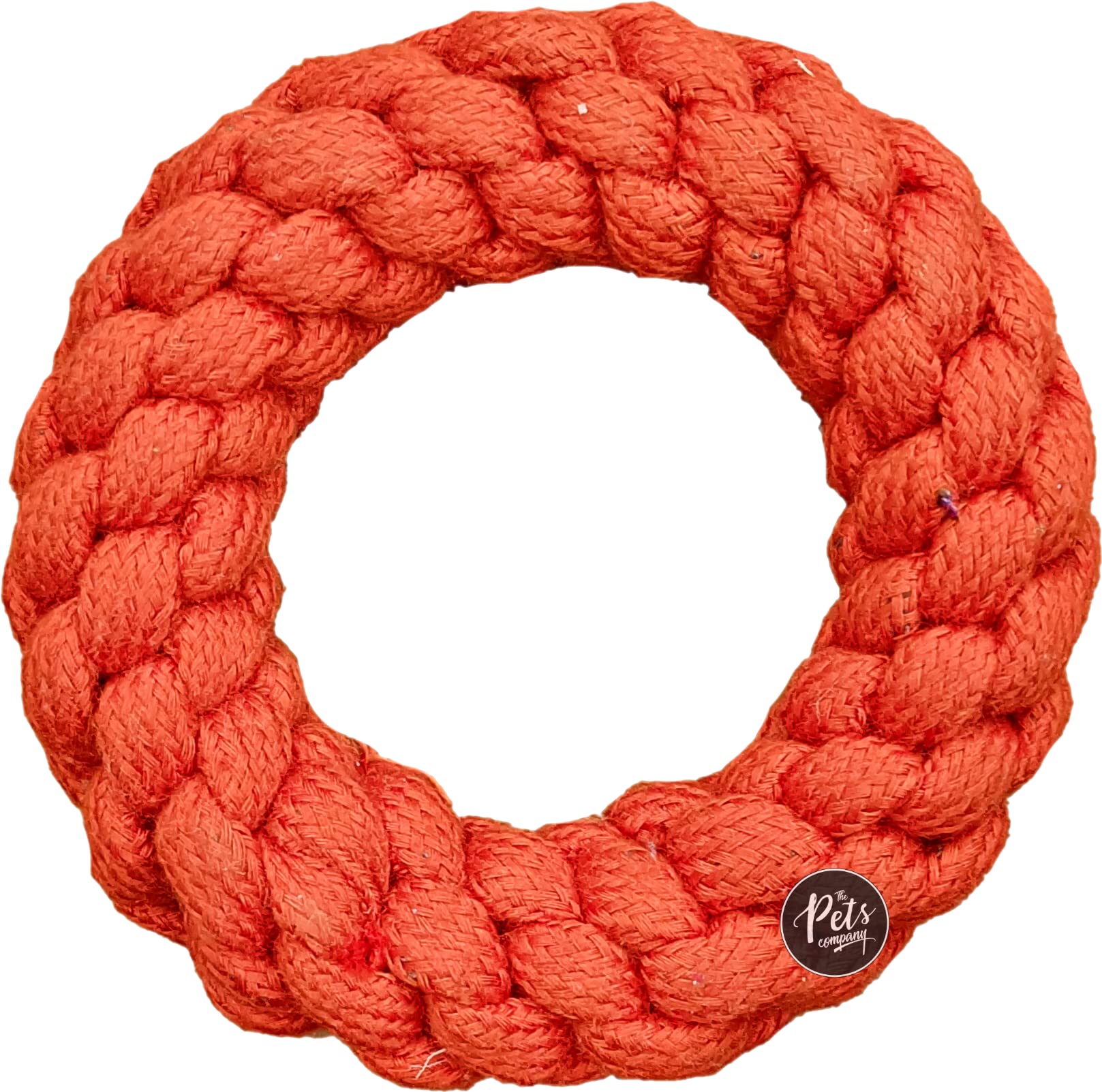 The Pets Company Christmas Ring Dog Rope Toy For Puppy Teething, Rope Dog Toys For Small Dogs & Puppies