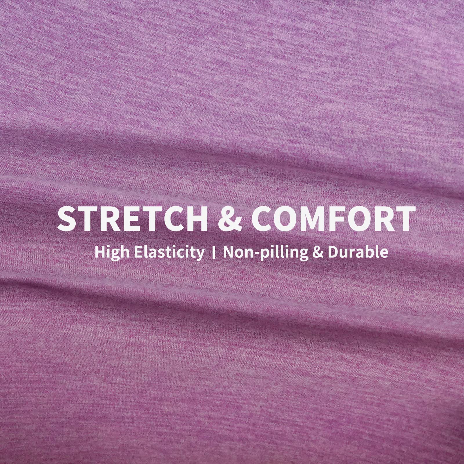 Kyeese 2Pack Dog Coat Turtleneck Stretchy Dog Sweater Super Soft Dog Cold Weather Coat For Small Dogs In Sleeveless Design, Purple,M