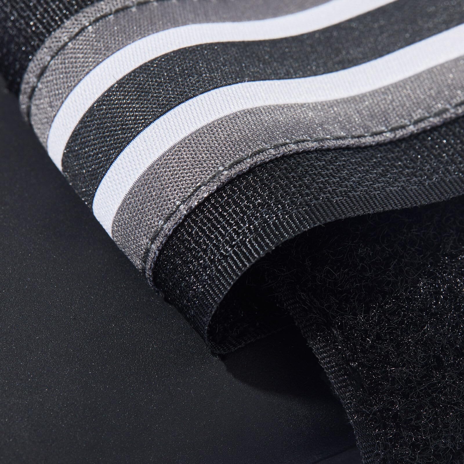 HORZE Adepto Open Front Tendon Boots | Durable Shell with Neoprene Lining - Black - Horse