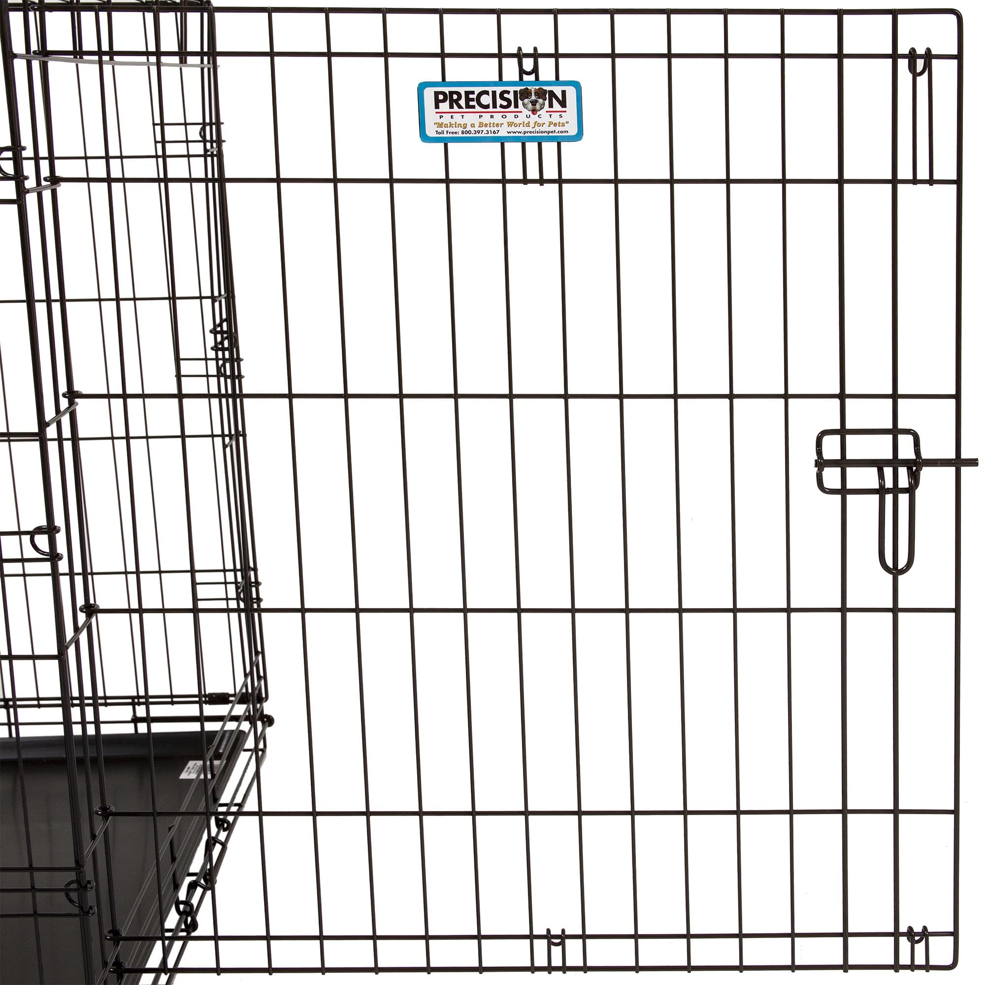 Precision Pet Products One Door Provalue Wire Dog Crate, 48 Inch, For Pets 90-125 Lbs, With 5-Point Locking System