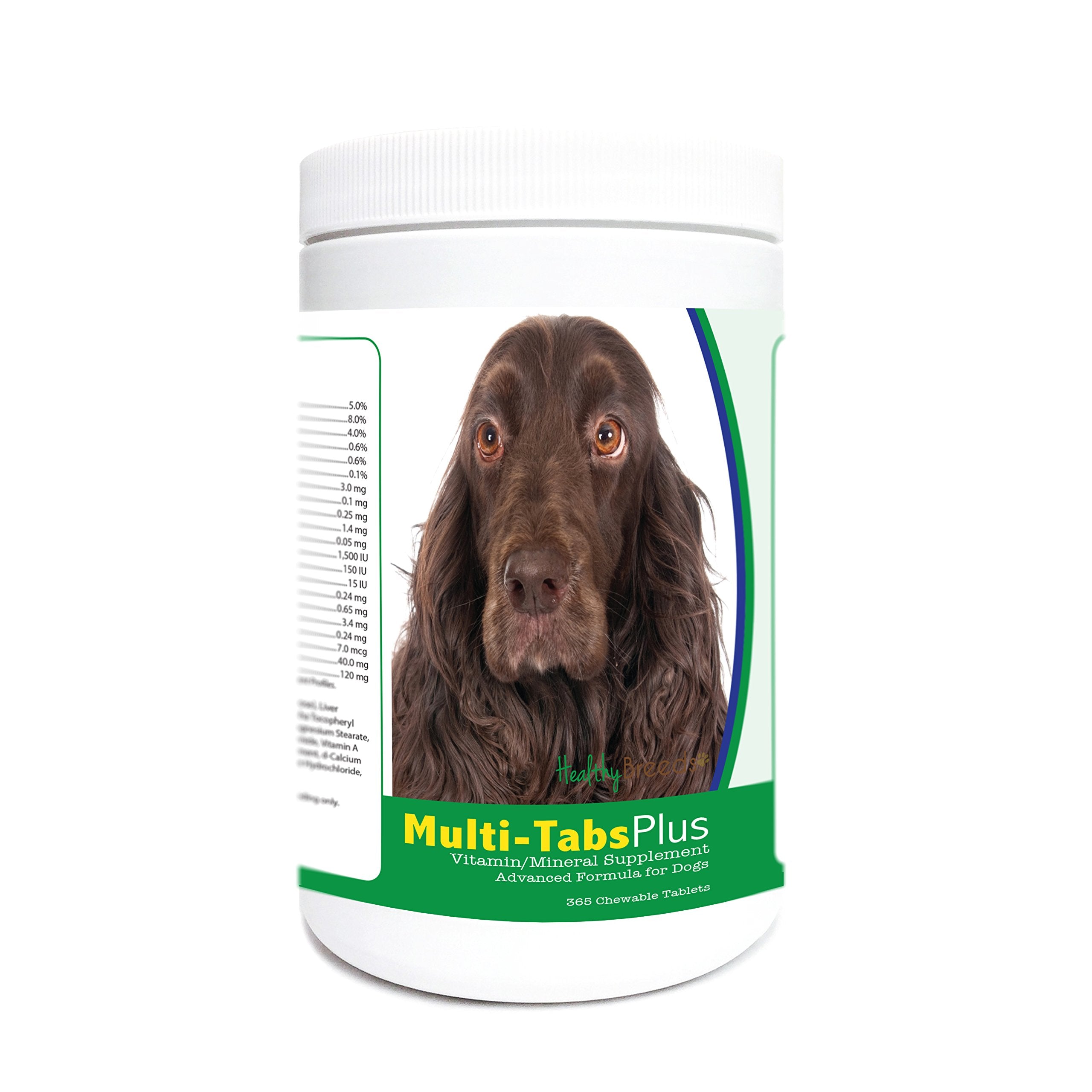 Healthy Breeds Field Spaniel Multi-Tabs Plus Chewable Tablets 365 Count