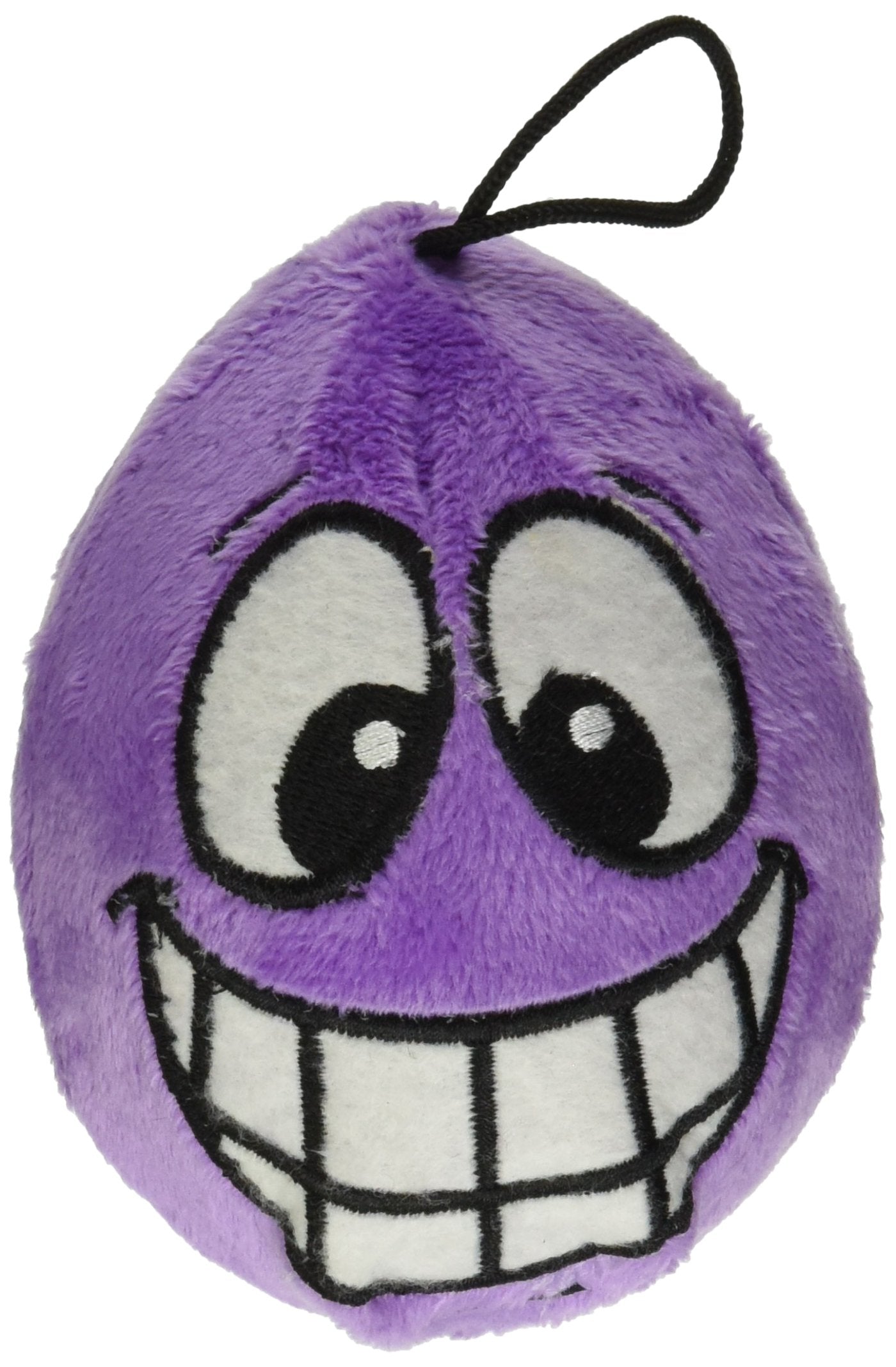 Multipet Egg Noggins Squeaky Silly Face, 4'