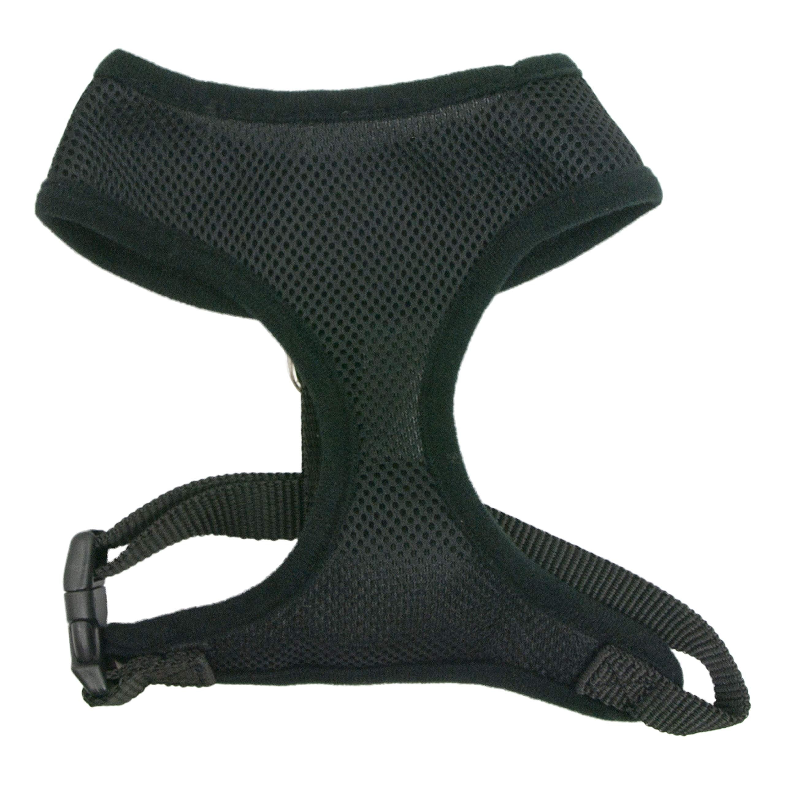 Four Paws Comfort Control Dog Harness Black Large