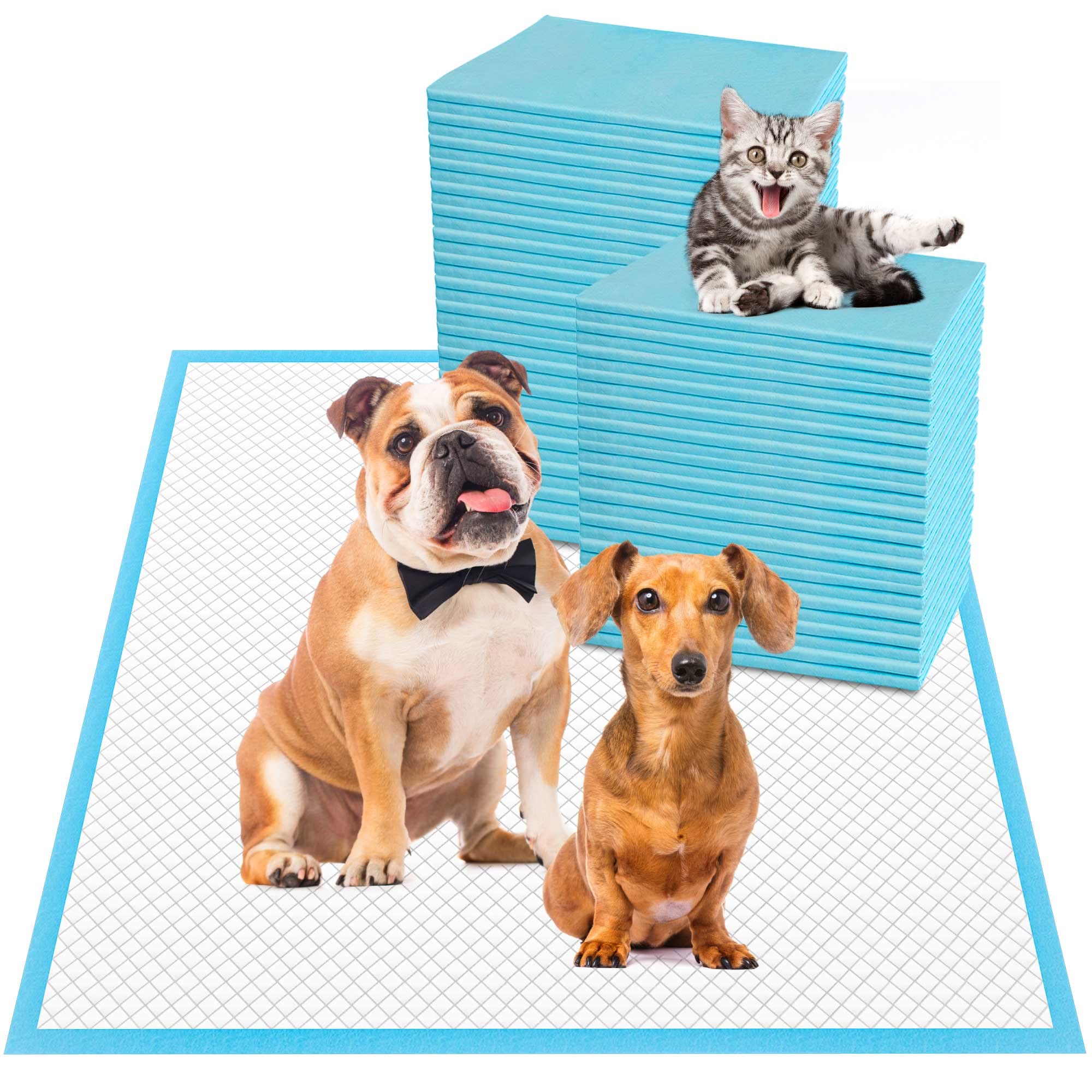 Boscute Super Absorbent & Leak-Proof Jumbo Size 36''X36'' Pet Training Dog Pee Pads, Thicken Quick Dry Disposable Puppy Pee Pads