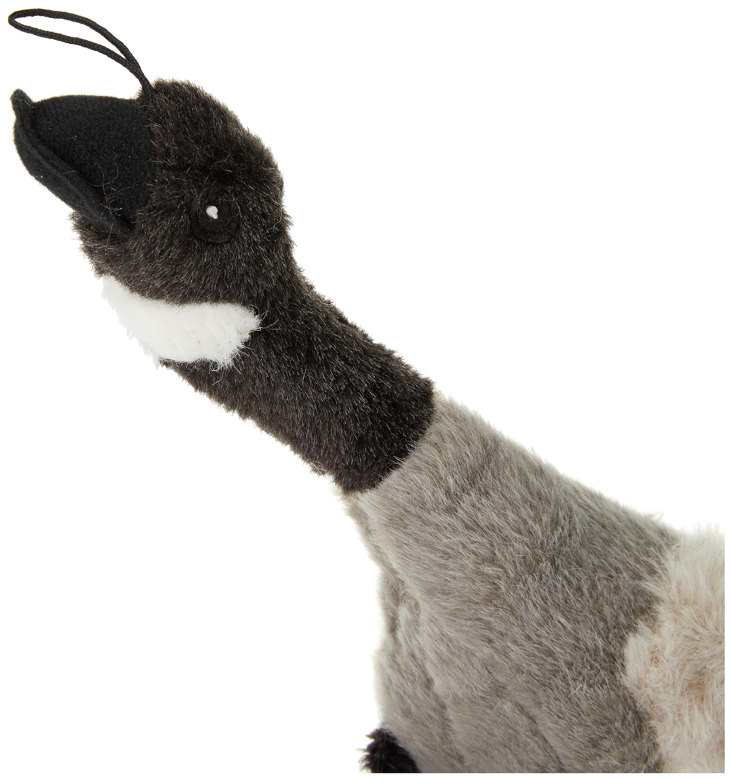 Multipet Canada Goose Migrator Bird Plush Dog Toy, Gray, 16' (37762), All Breed Sizes
