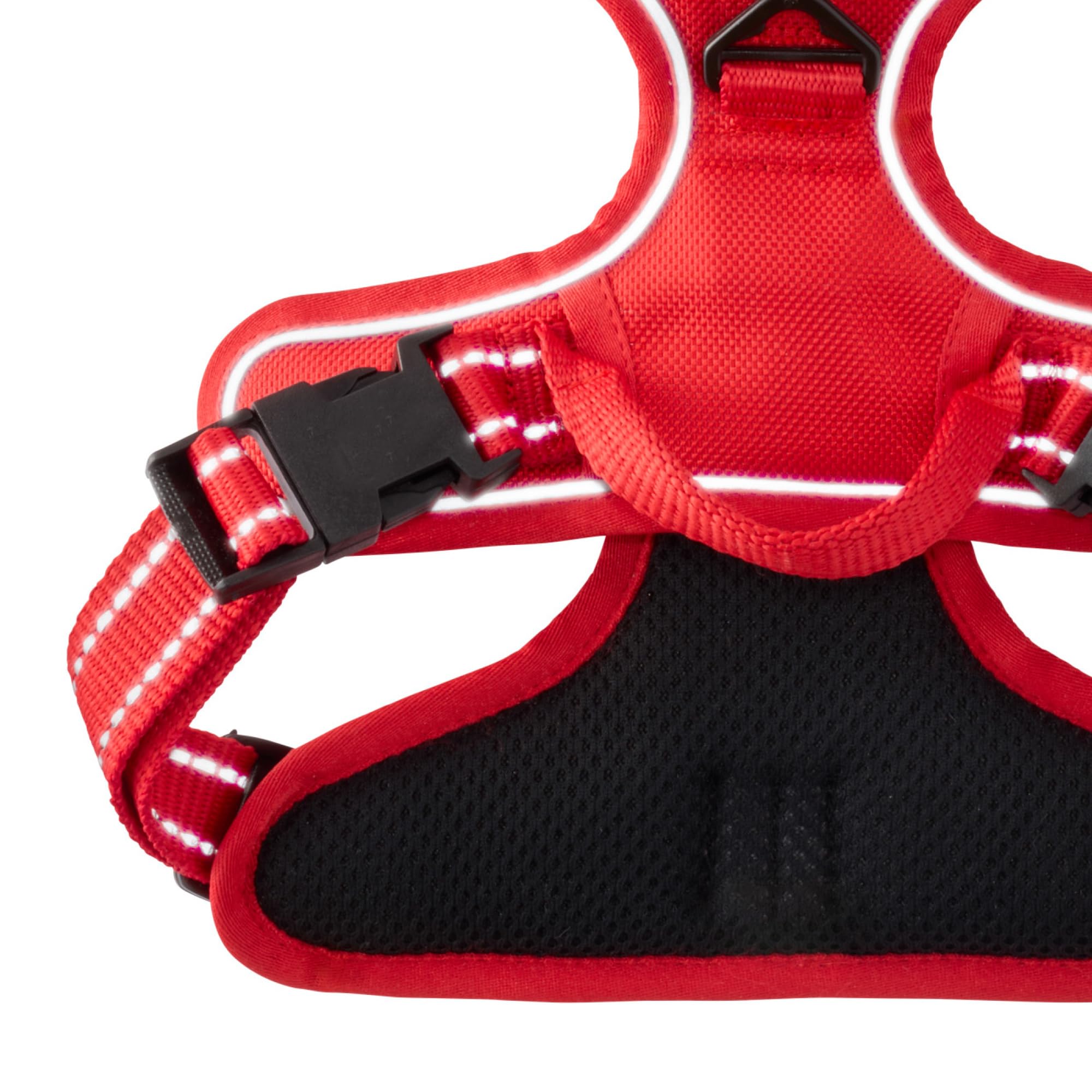 Pet Passion MAX - The Hardy Reflective Harness, RED, X-Large