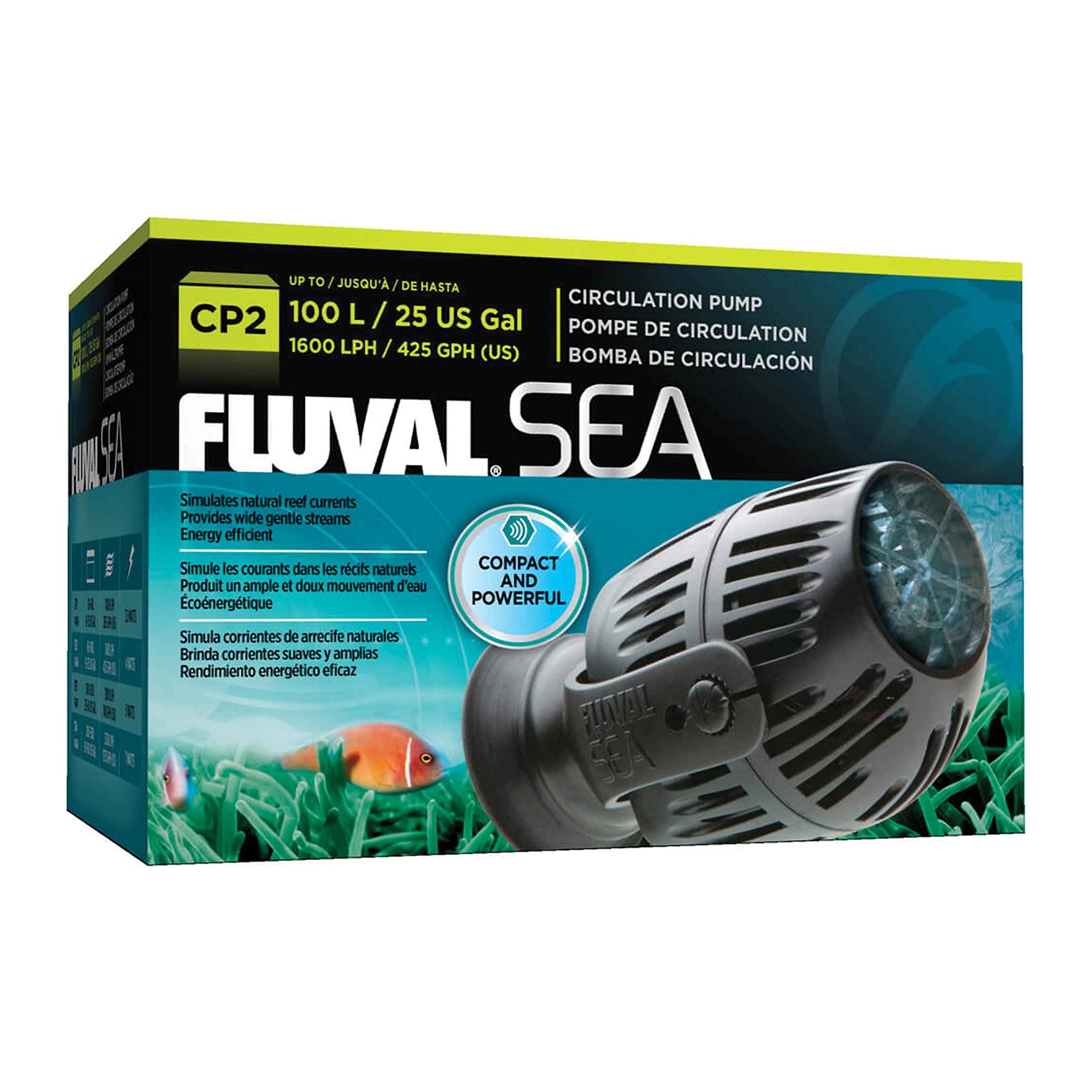 Fluval Sea Cp2 Circulation Pump For Freshwater & Saltwater Aquariums, 14346