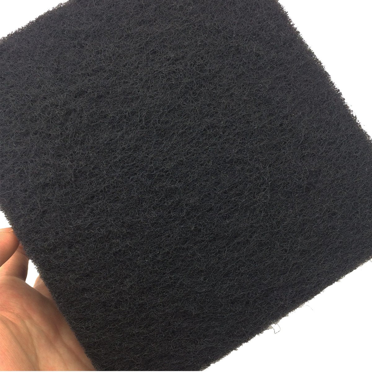 6 Pack Charcoal Cat Litter Box Replacment Filter Hooded Cat Litter Boxes And Pans Carbon Odor Filters, Black
