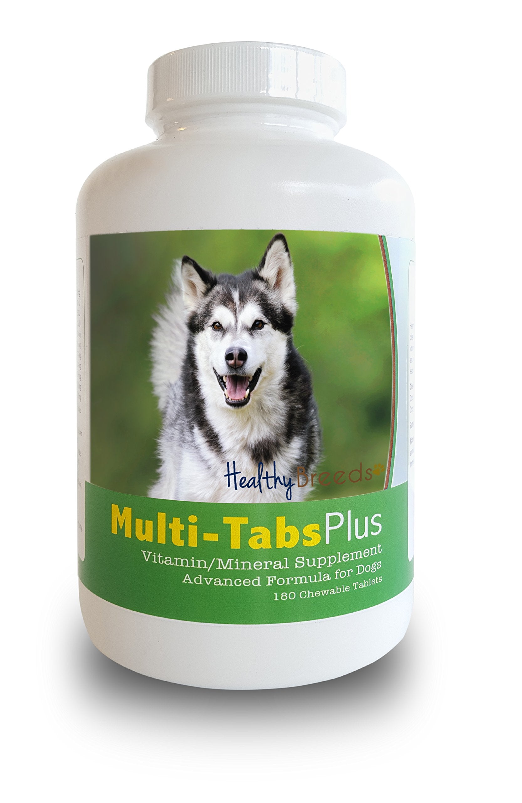 Healthy Breeds Alaskan Malamute Multi-Tabs Plus Chewable Tablets 180 Count