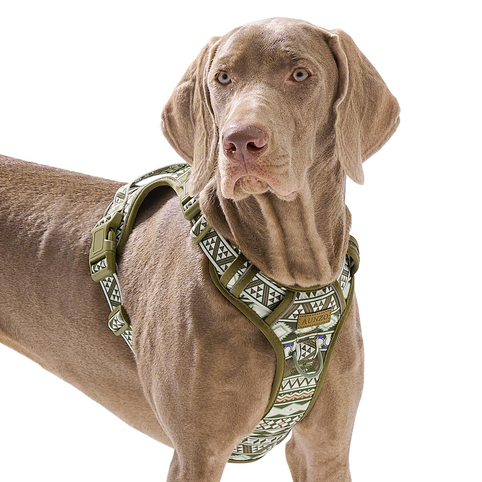 Dog Harness For Giant Dogs, Heavy Duty No Pull Pet Harness Vest Easy Control With Handle, Adjustable Reflective Extra Big Sized 