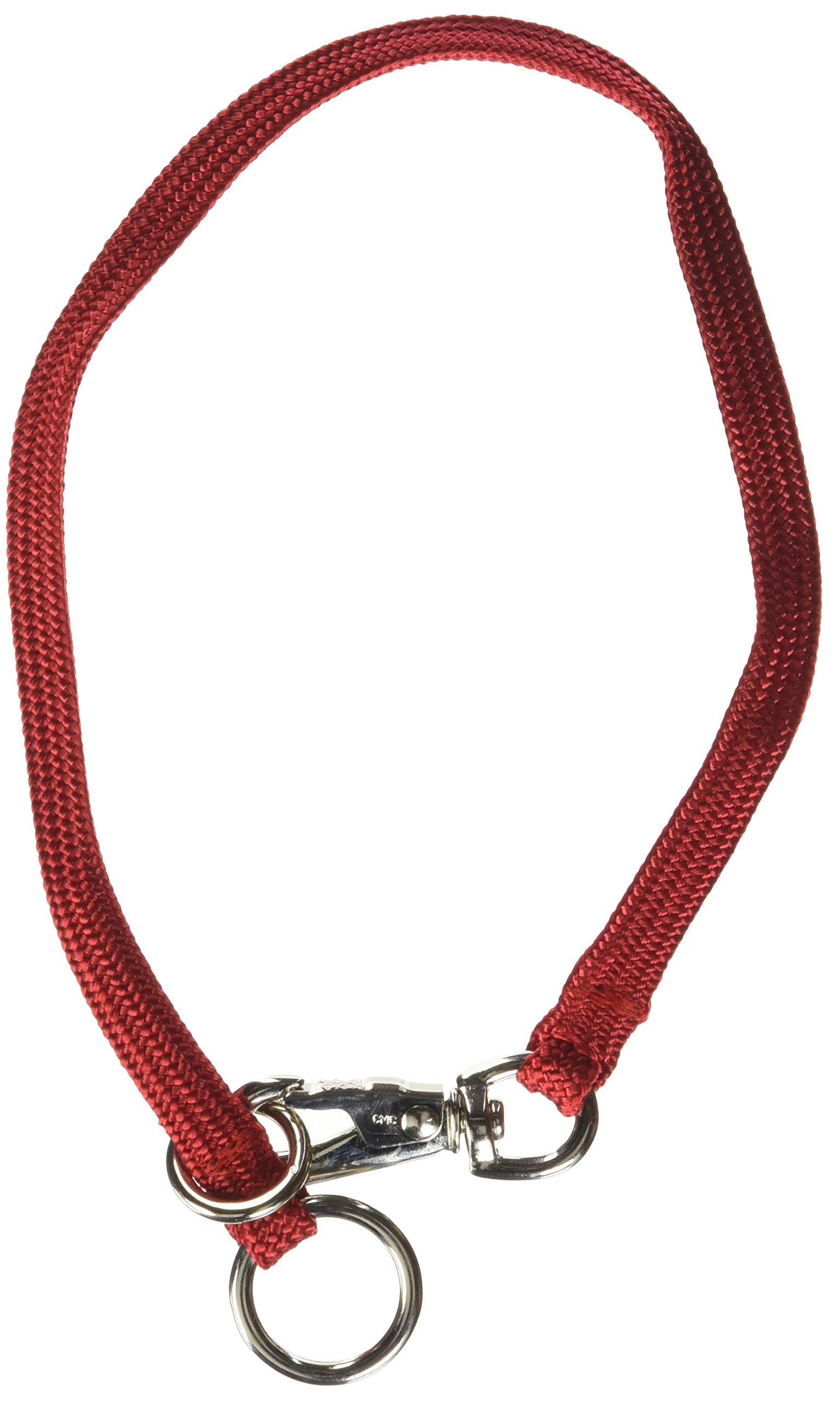 Resco Usa-Made Nylon Snap Choke Collar 18', Red