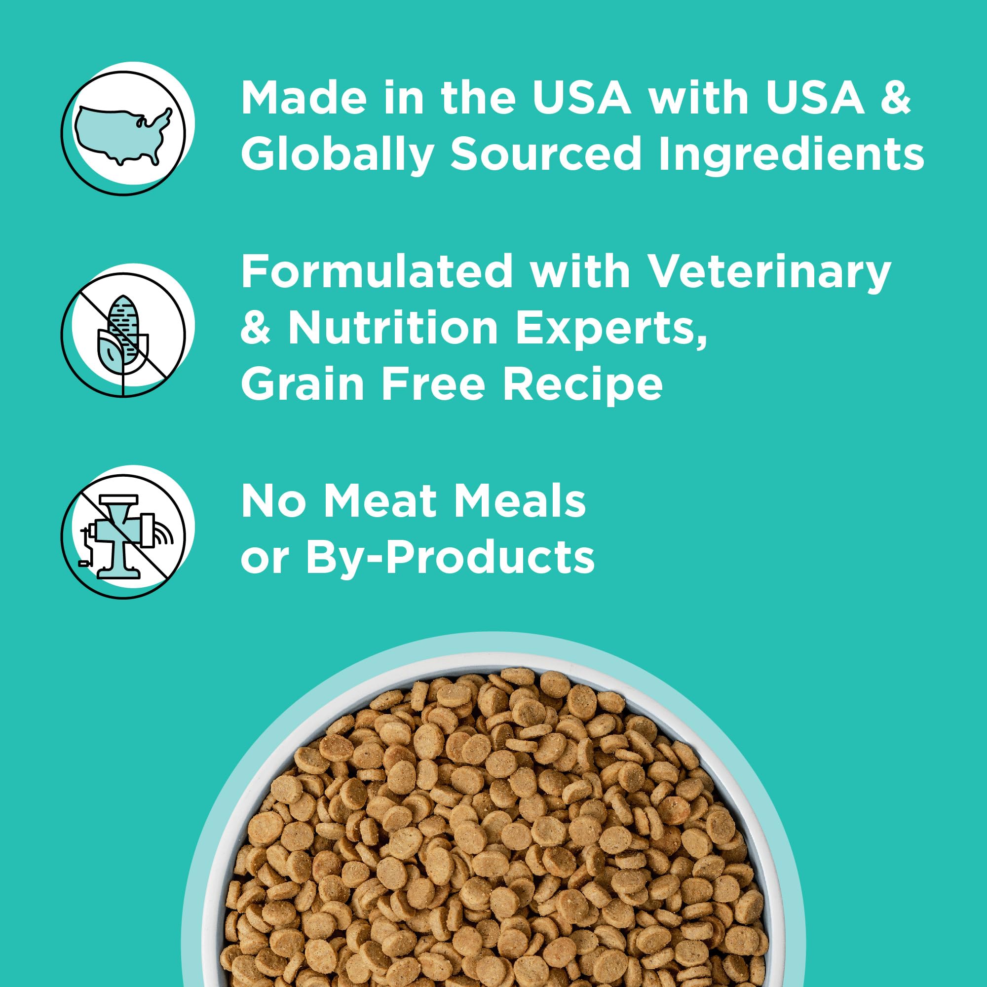 BIXBI Rawbble Dry Dog Food, Duck, 24 lbs - USA Made with Fresh Meat - No Meat Meal & No Corn, Soy or Wheat - Freeze Dried Raw Co