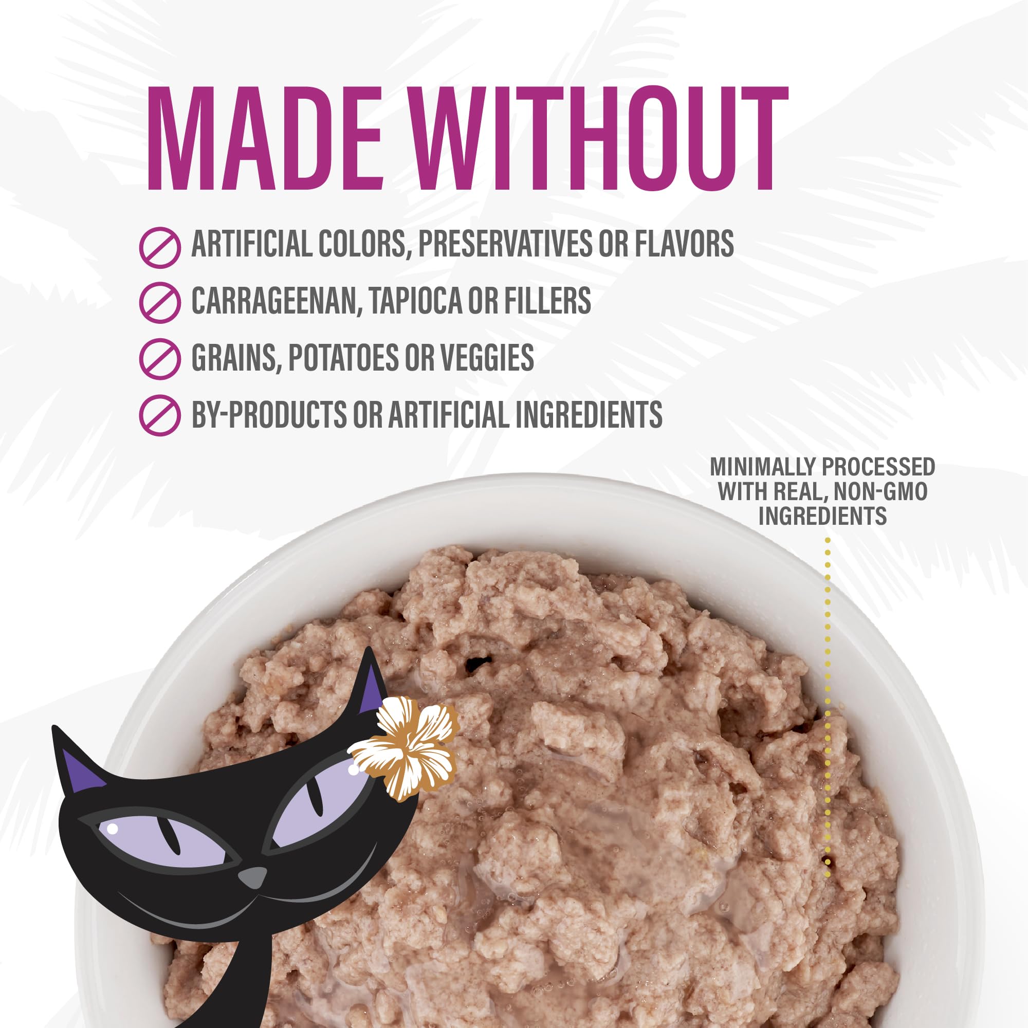 Tiki Cat After Dark Soft Pate, Chicken & Quail Egg, High-Protein and 100% Non-GMO Ingredients, Wet Cat Food for Adult Cats, 3 oz