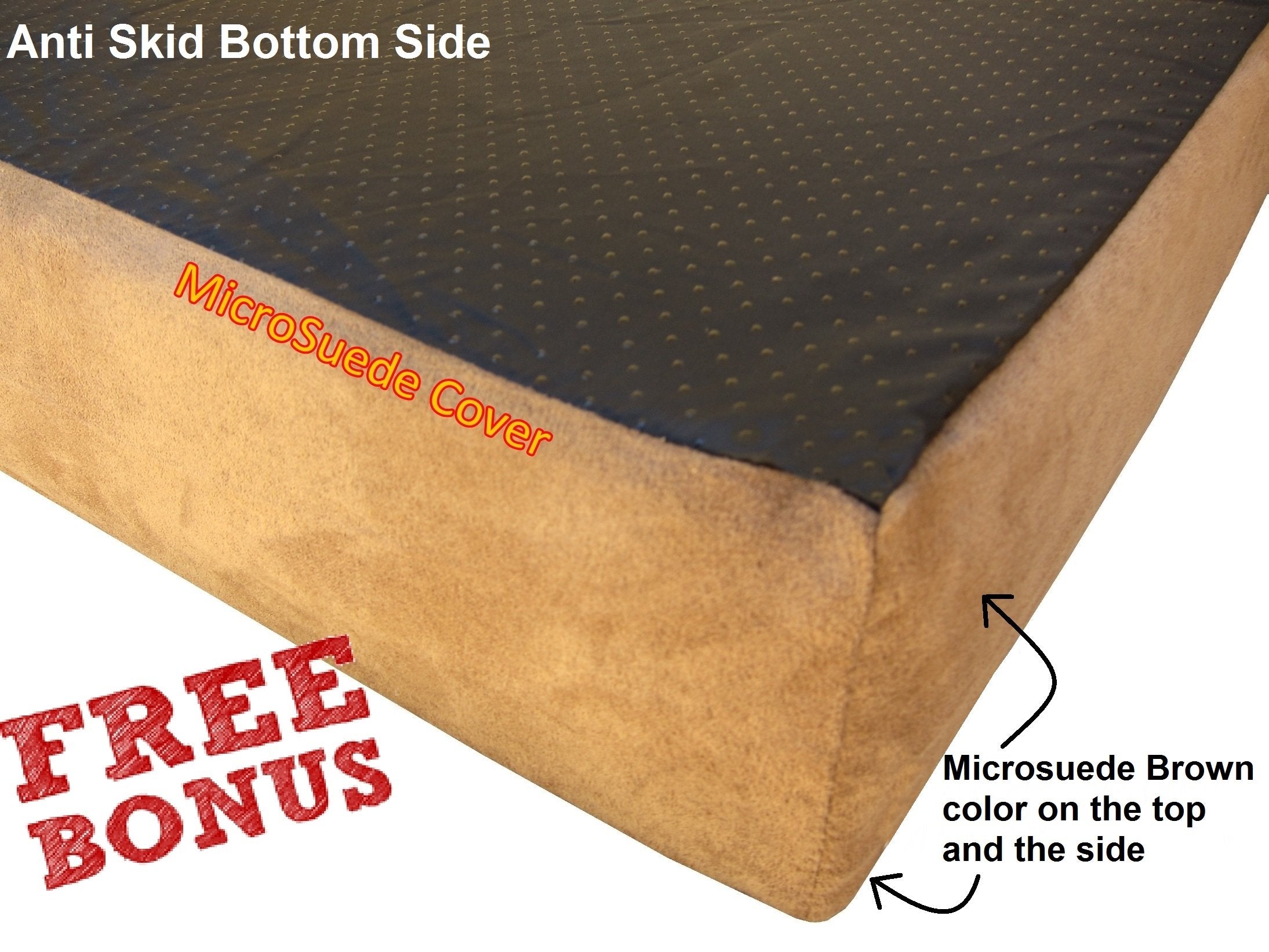 Dogbed4Less Cooling Memory Foam Dog Bed For Medium Dogs With Washable Cover, Waterproof Liner And Extra External Pet Bed Case 37