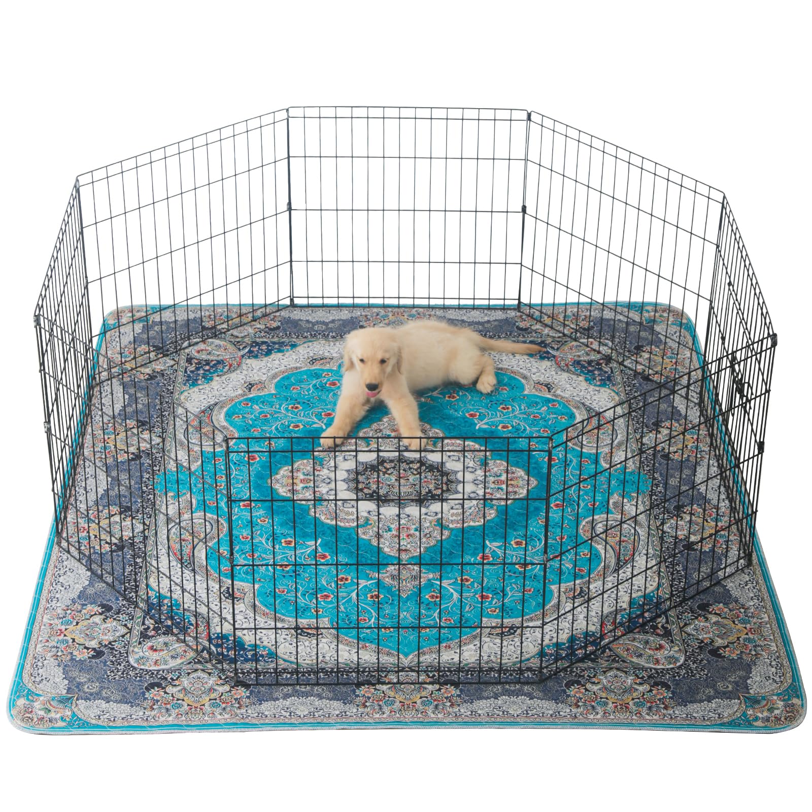 Peepeego Washable Pee Pads For Dogs 63X63 Inch, Waterproof Puppy Pads With Fast Absorbent, Reusable, Non Slip, Premium Whelping 
