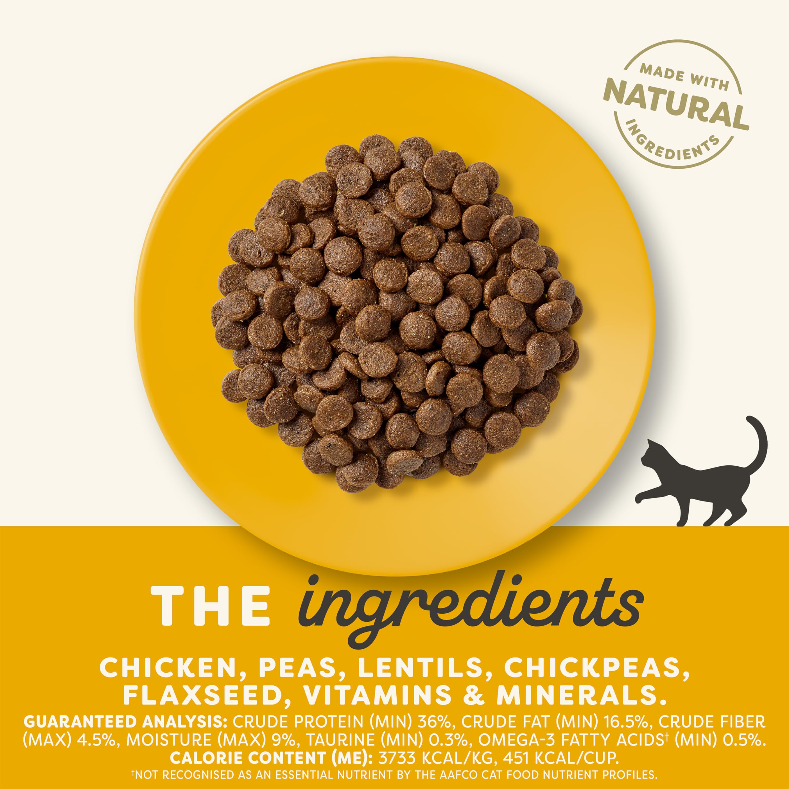 Applaws Complete Dry Cat Food, Grain-Free, Limited Ingredient with Added Vitamins & Minerals, Protein, Supports Digestion, Chick
