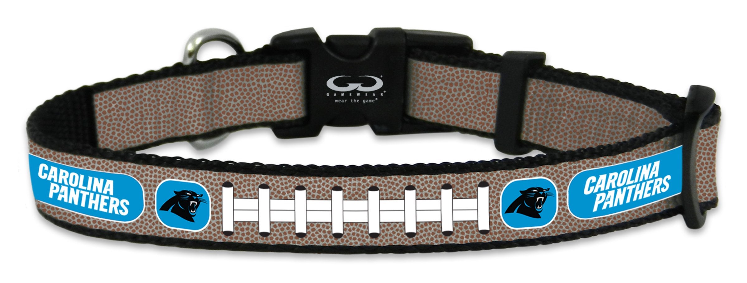 Nfl Carolina Panthers Reflective Football Collar, Small