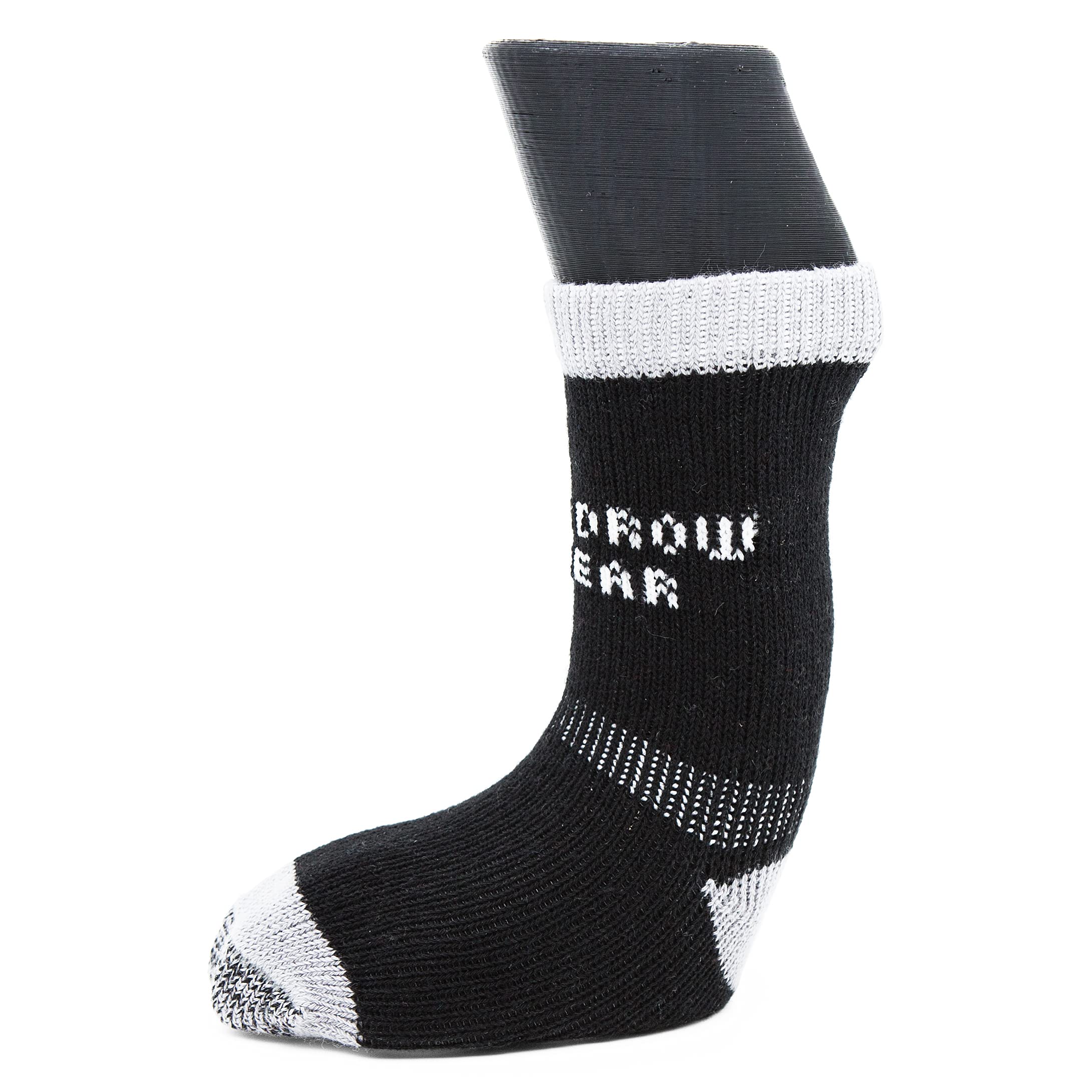Woodrow Wear, Power Paws Greyhound Edition Advanced, Black/Grey, XS, fits 7-15 lbs.