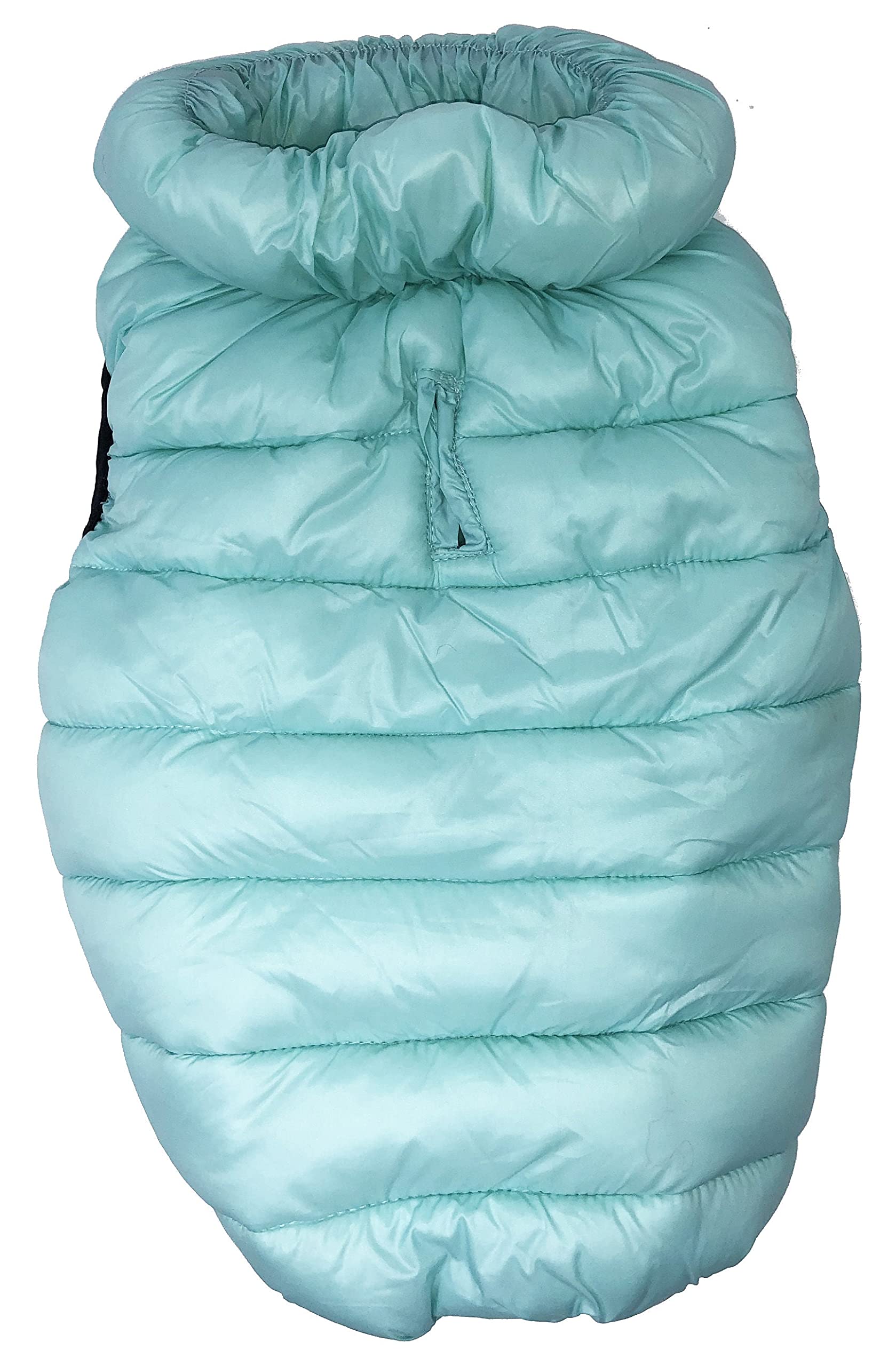 Pet Life Pursuit Quilted Ultra-Plush Thermal Dog Jacket, LG, Blue