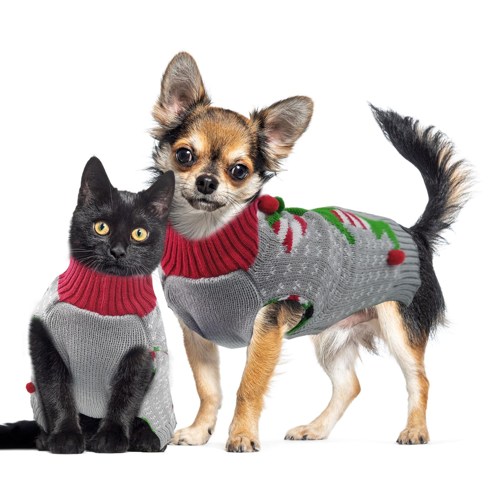 Doggyzstyle Dog Cat Ugly Christmas Sweater Boy Girl Xmas Pet Clothes Holiday Puppy Costume New Year Gifts For Small Medium Large
