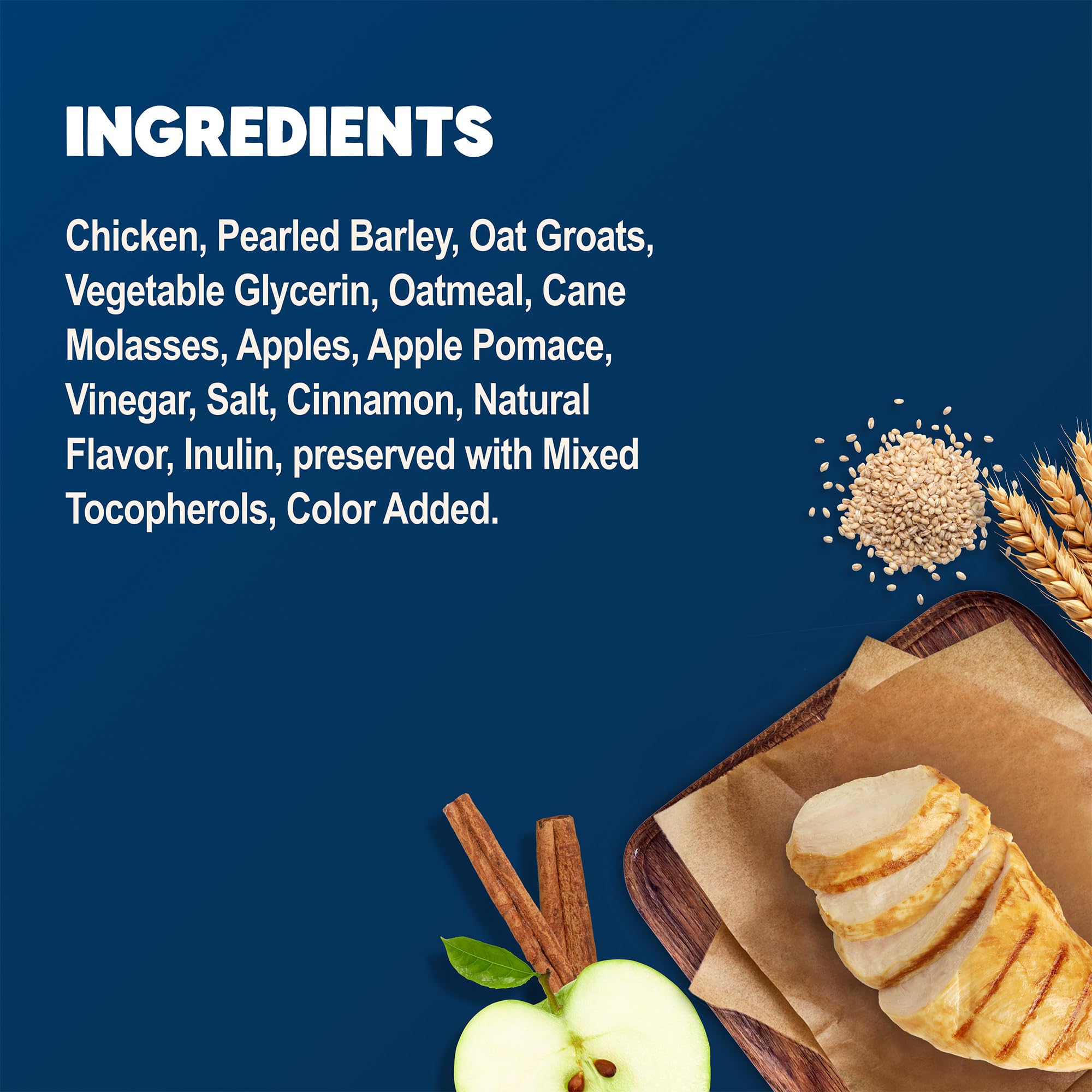 Blue Buffalo BeneBars Digestive Support Dog Treats with Prebiotic Fiber, Made with Natural Ingredients, USA Chicken & Apple, 9-o