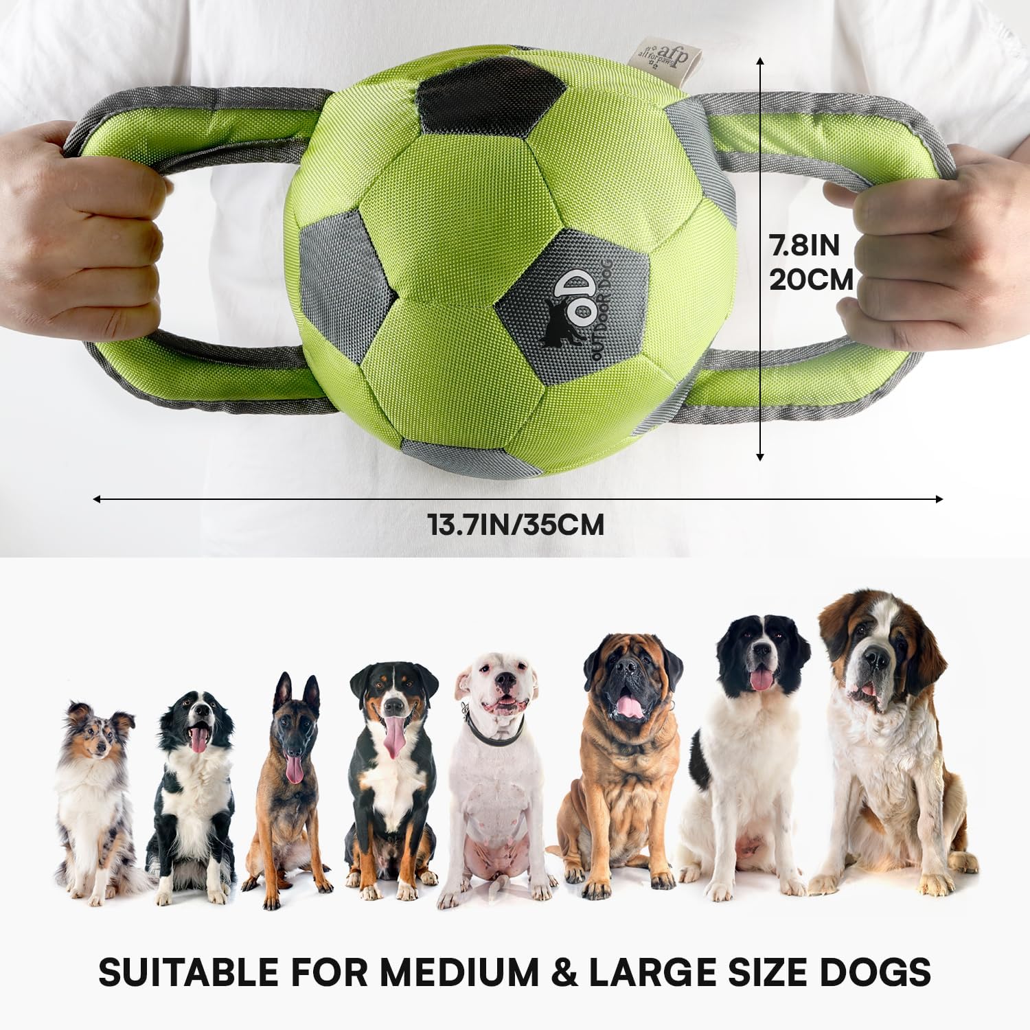All For Paws Ballistic Handle Ball