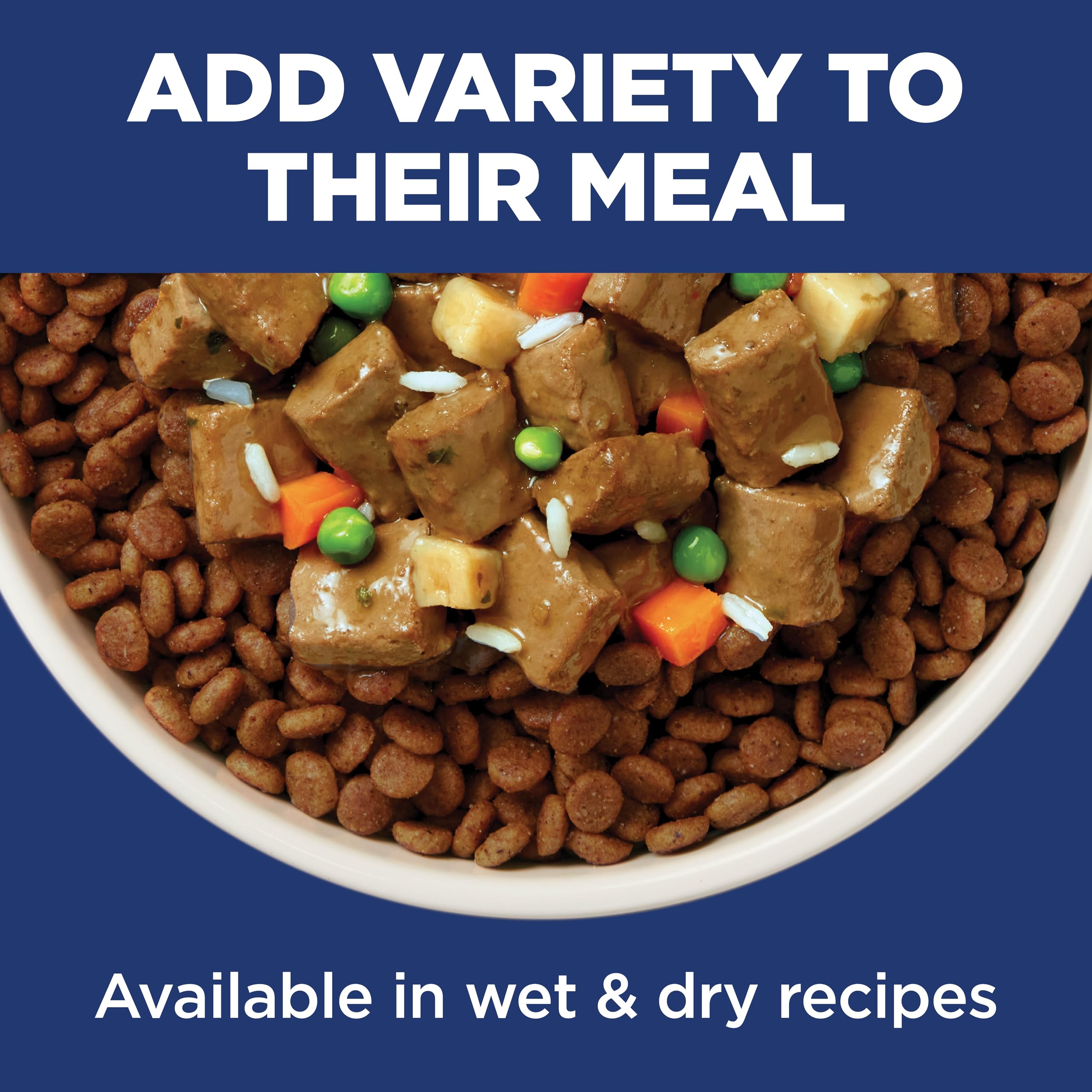 Hills Science Diet Adult 7+, Senior Adult 7+ Premium Nutrition, Small Kibble, Dry Dog Food, Chicken, Brown Rice, & Barley, 33 l