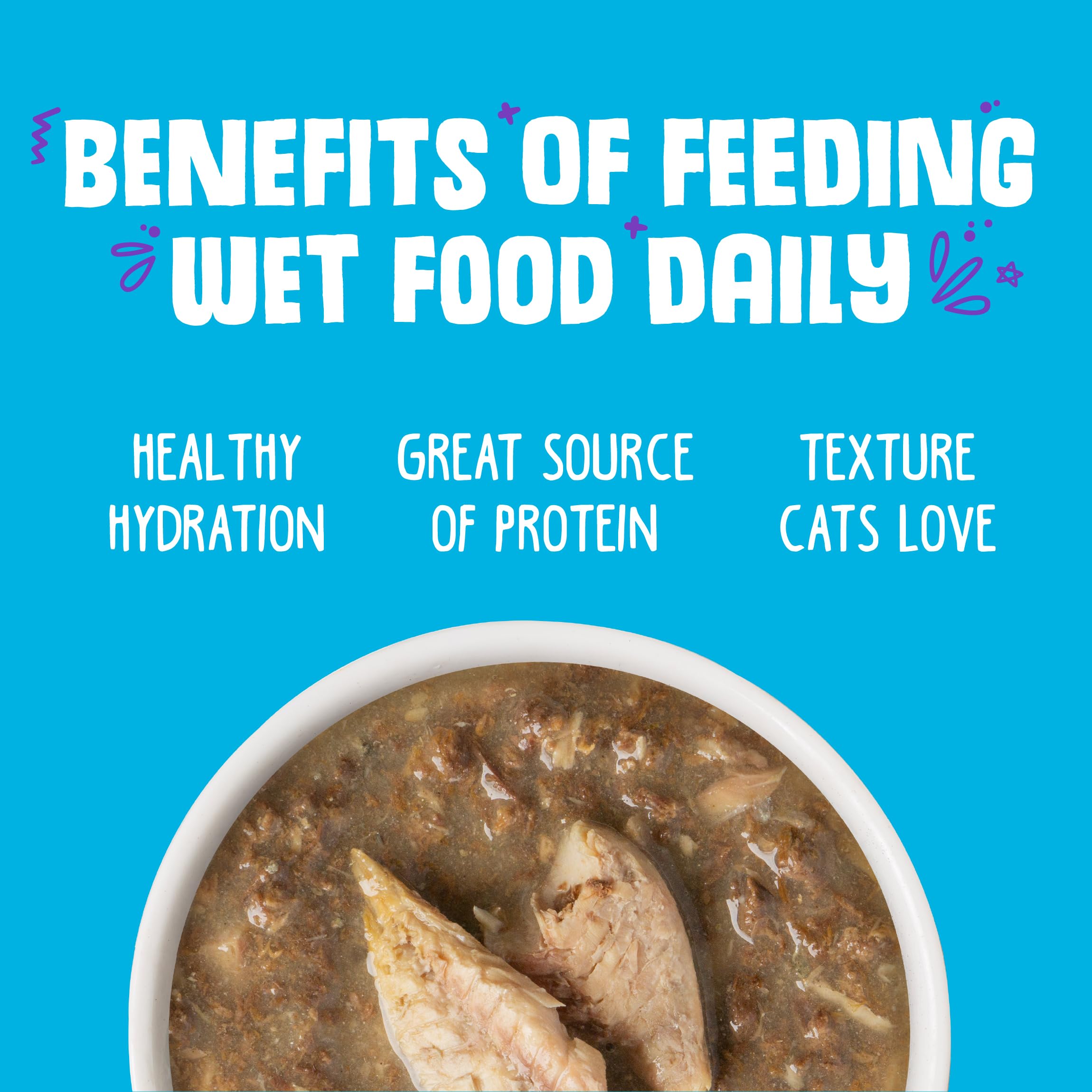 Weruva Classic Cat Food, Variety Pack, Frisky Fishin Friends Wet Cat Food, 5.5oz Cans (Pack of 24)