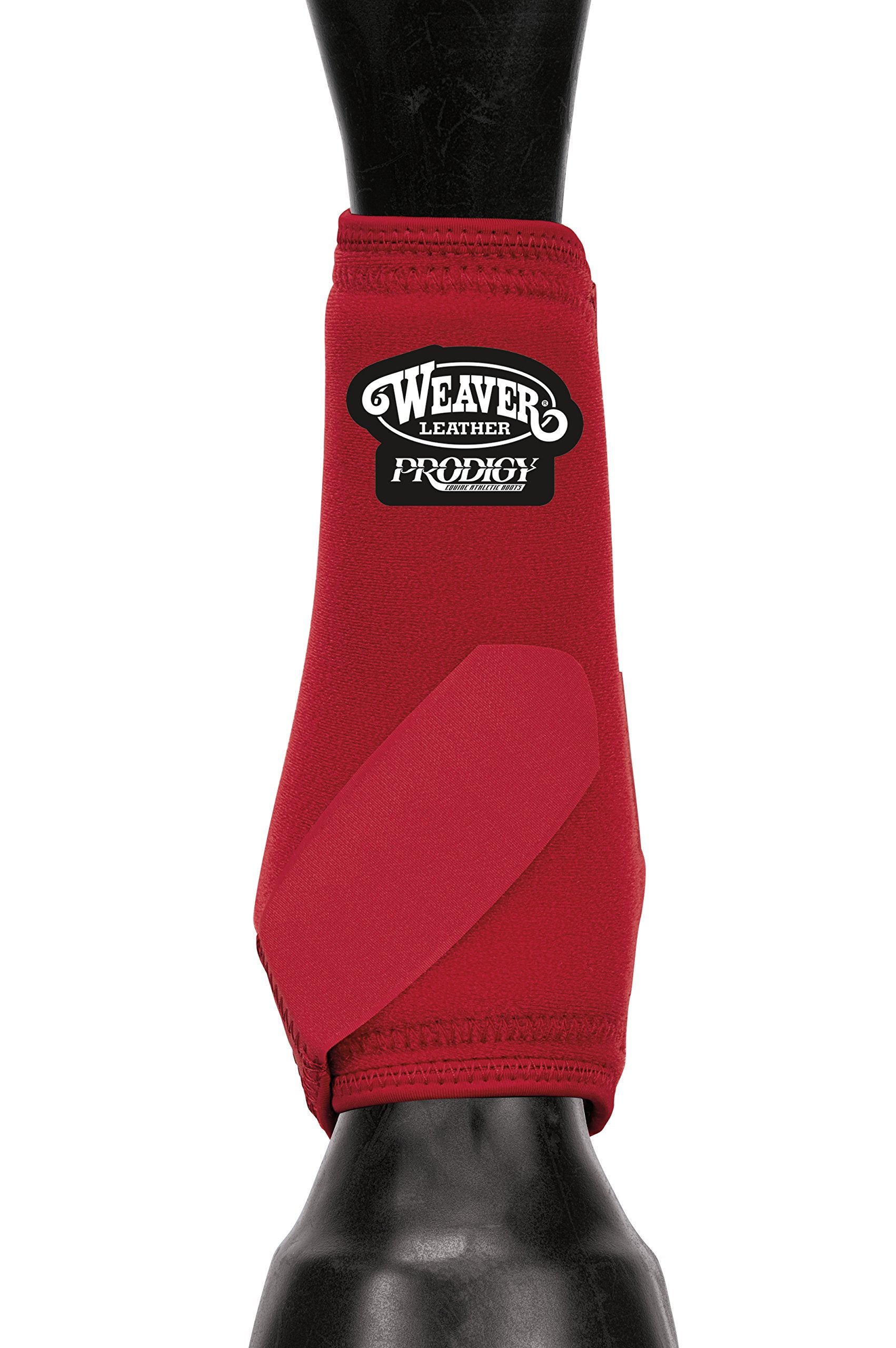 Weaver Leather Prodigy Athletic Boots , Red, Large