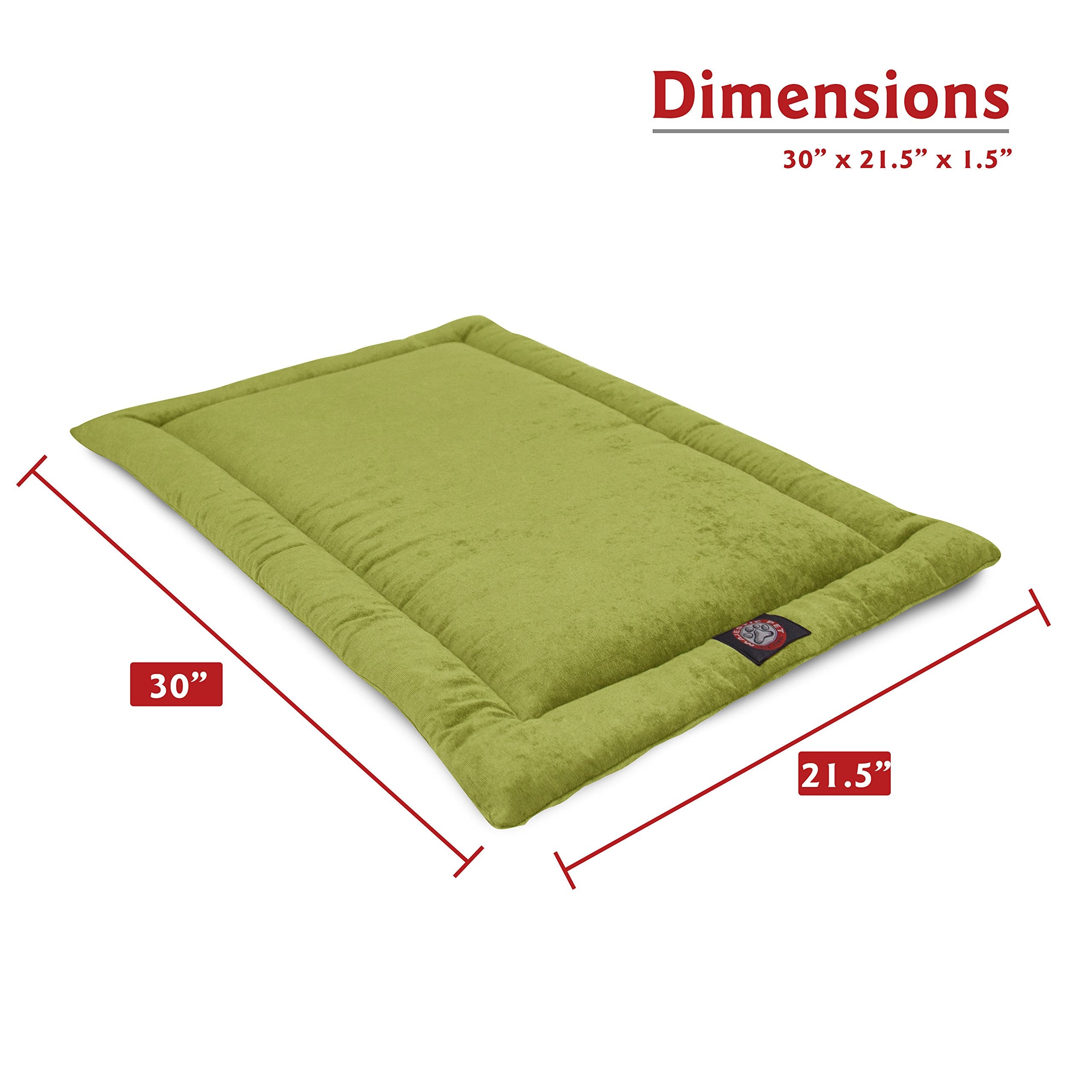 30' Villa Green Apple Crate Dog Bed Mat By Majestic Pet Products