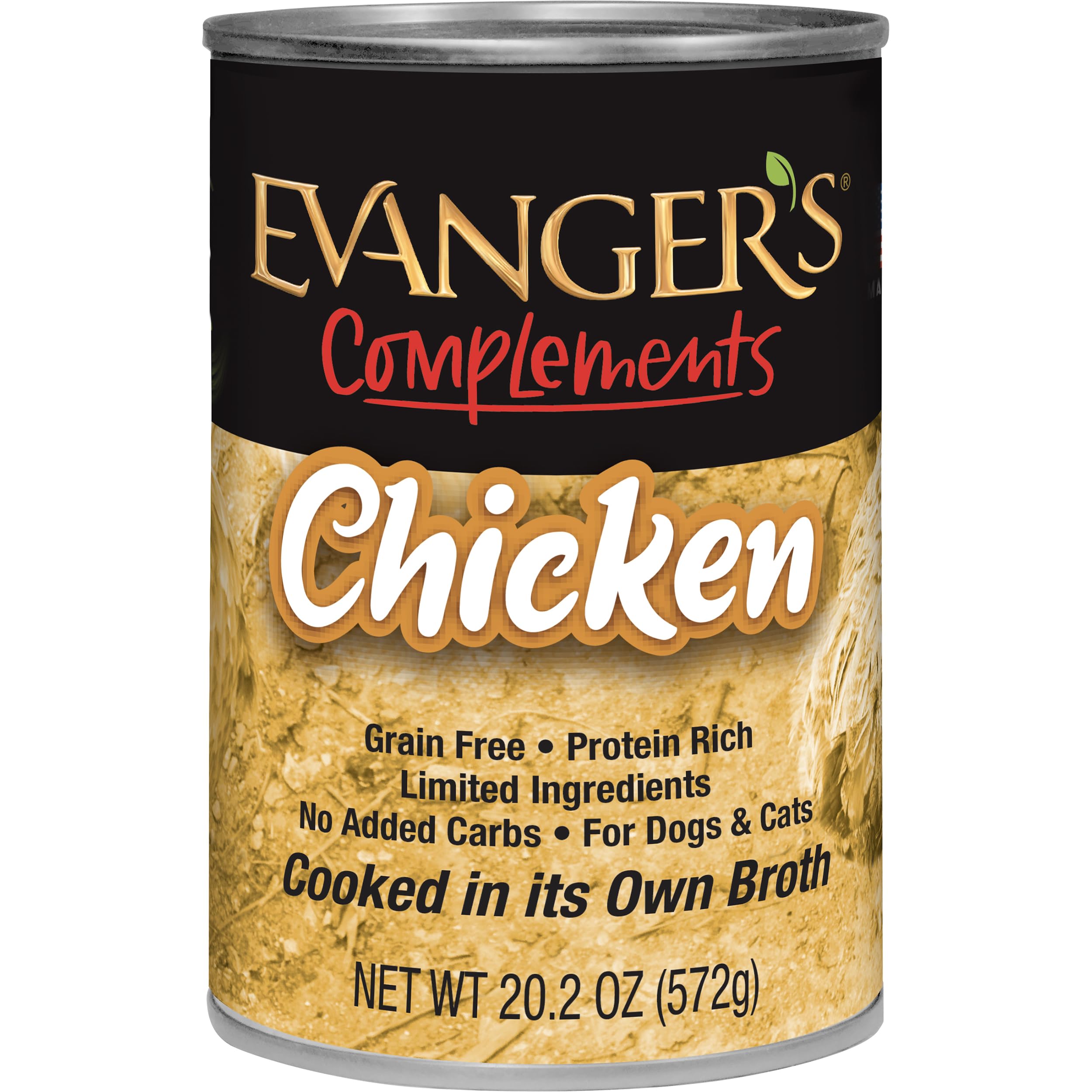 Evangers Grain-Free Chicken for Dogs & Cats