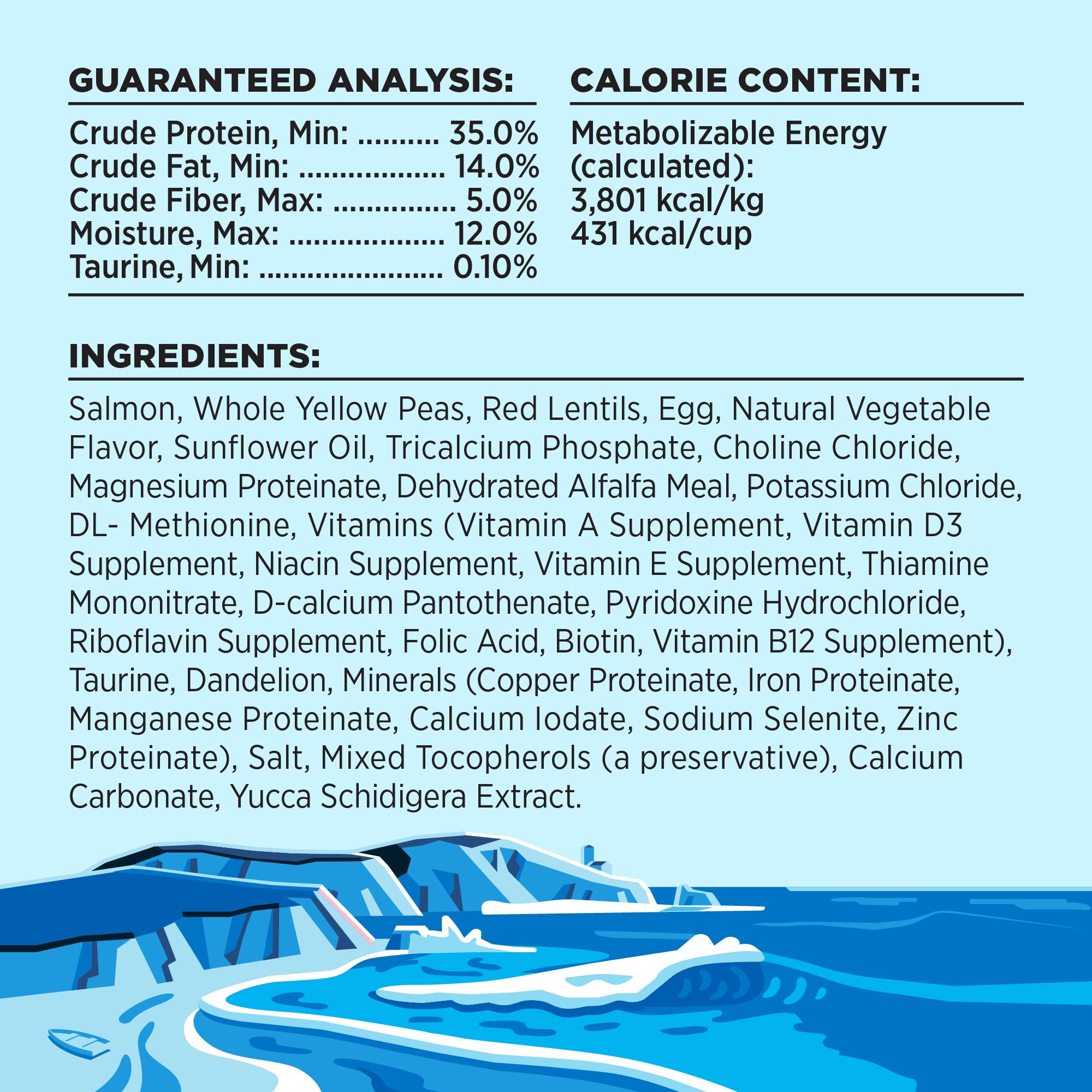 BIXBI Liberty Dry Food for Cats, Salmon Recipe, 3lb, Pack of 1