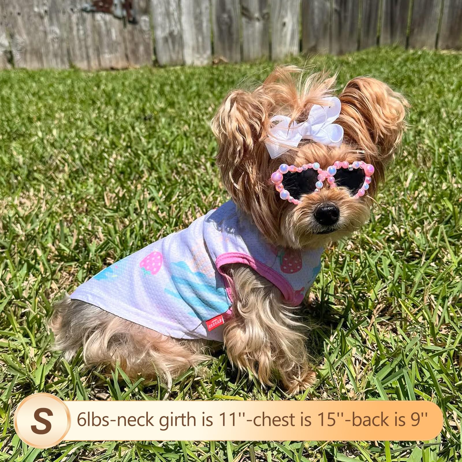 Kyeese 2 Pack Dog Cooling Shirts For Summer Breathable Instant Cooling Dog Vest Summer Pet Clothes For Hunting, Training, Campin