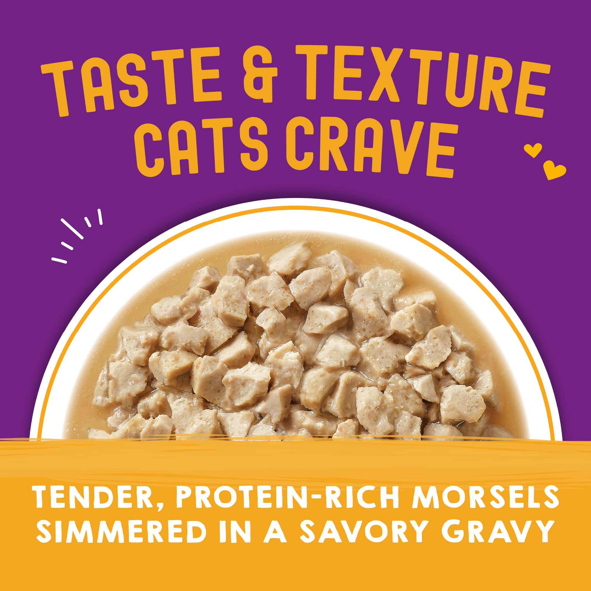 Stella & Chewys Carnivore Cravings Morsels & Gravy Chicken & Beef Recipe Wet Cat Food Pouches - (2.8 Ounce Pouch, Case of 24)