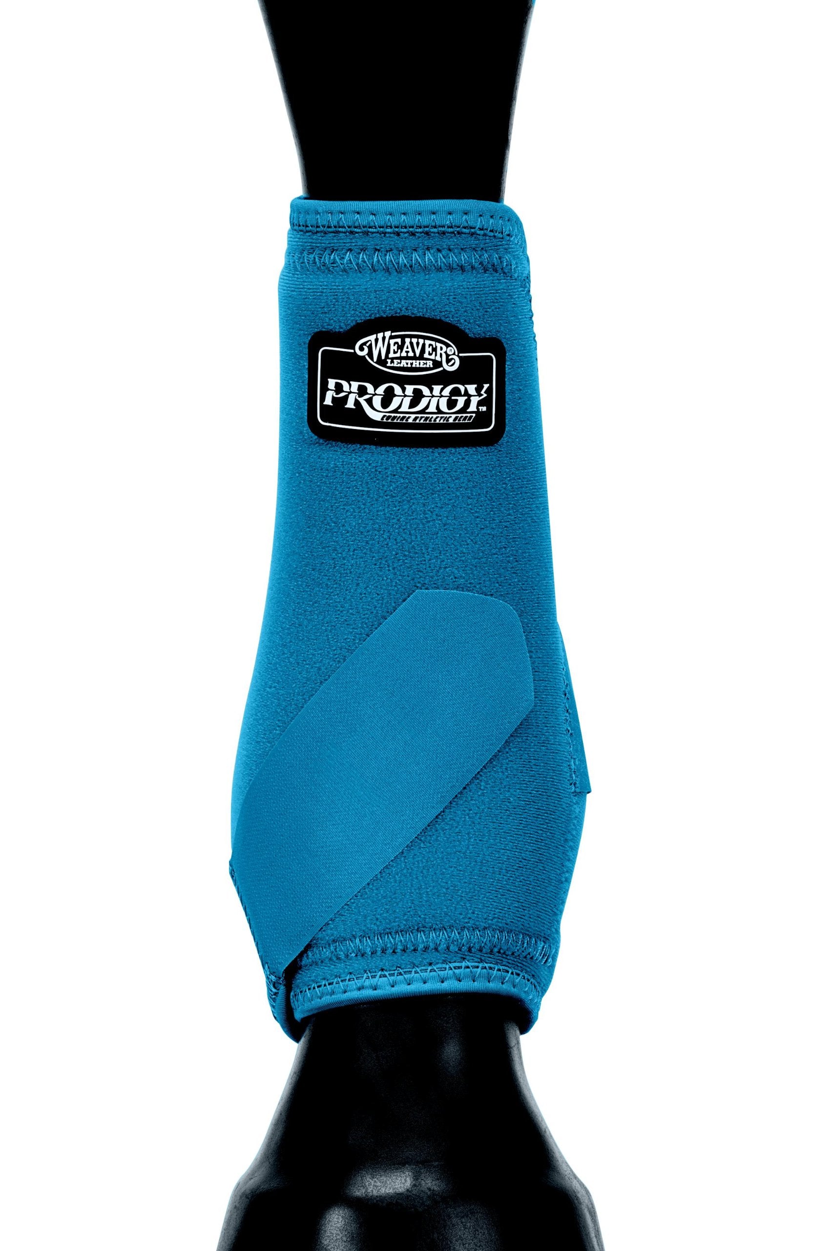 Weaver Leather 2-pack, Front Horse-boots, Turquoise, Medium US