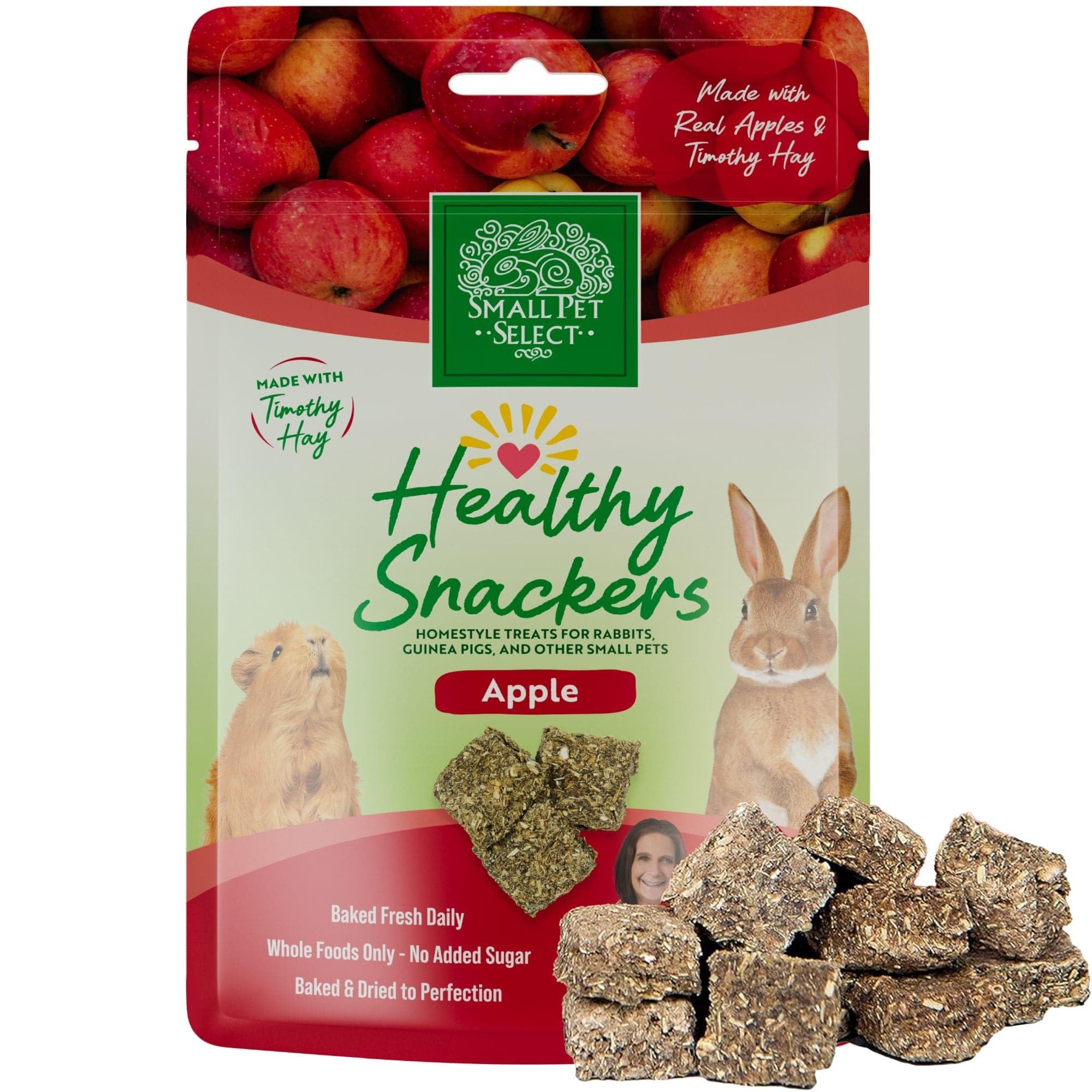 Small Pet Select Healthy Snackers - Apple, 4 oz