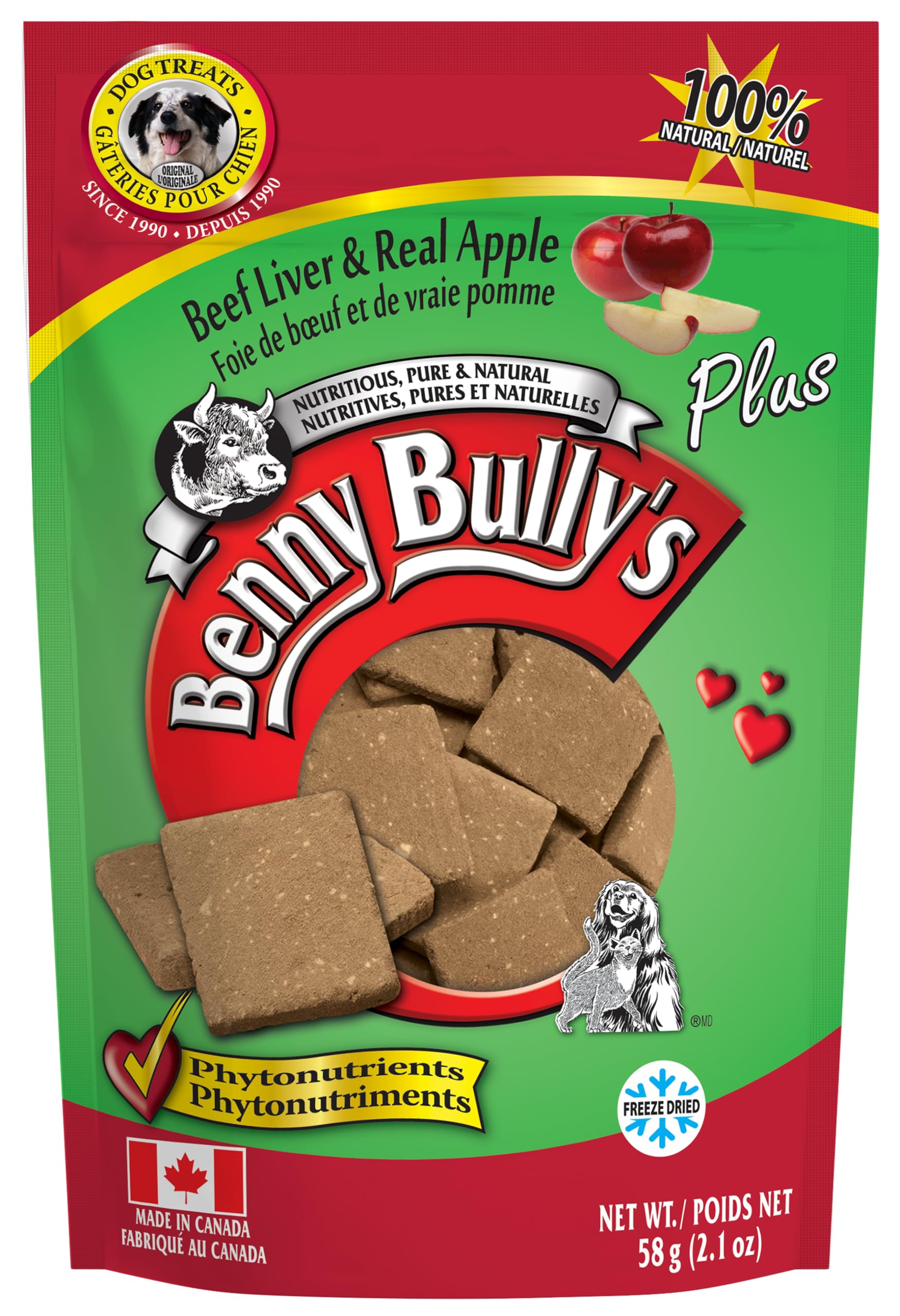 Benny BullyS Plus Apple Dog And Cat Treat