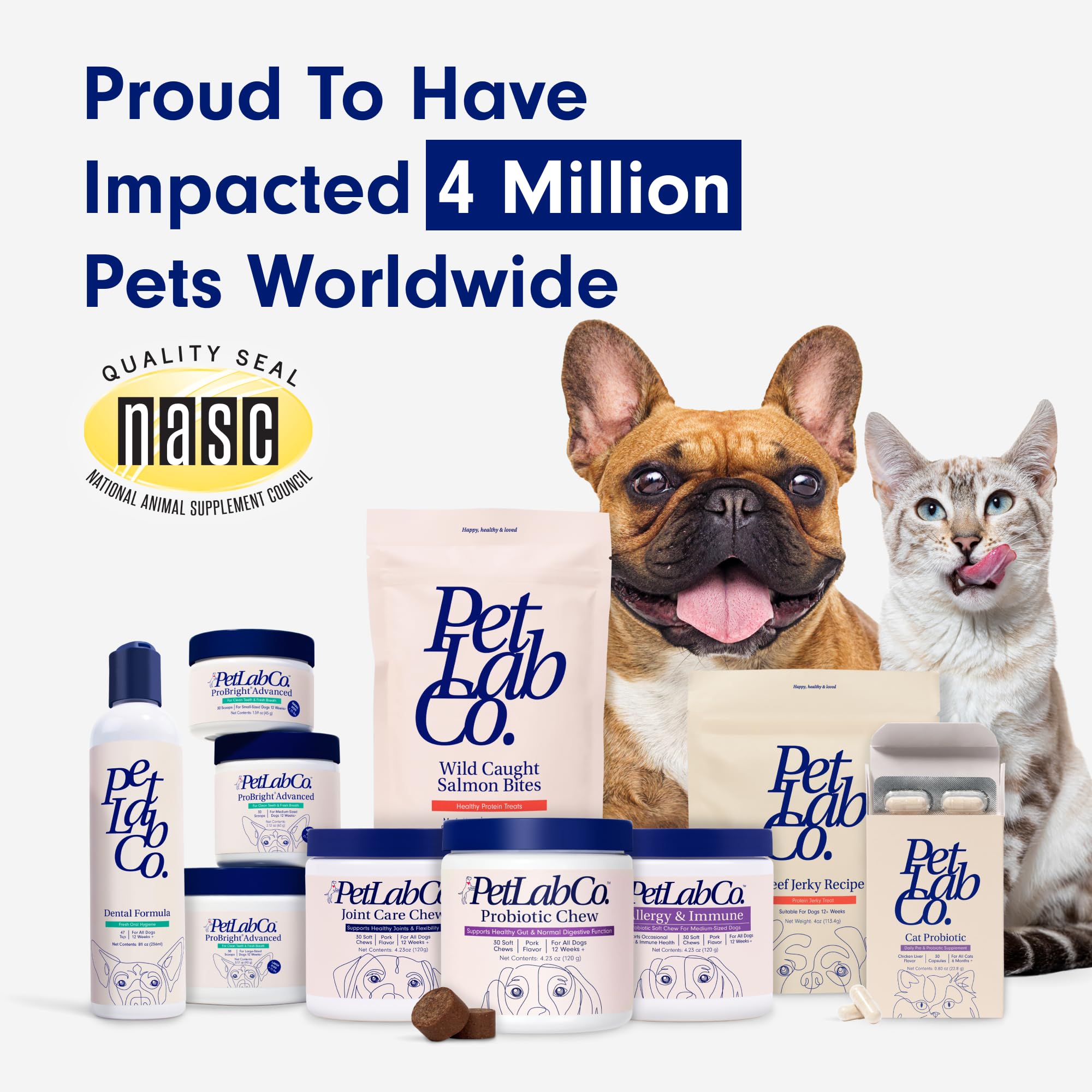 PetLab Co. Allergy & Immune - Support Your Pup with Seasonal Allergies, Intermittent Itchiness, & Healthy Yeast Production Probi