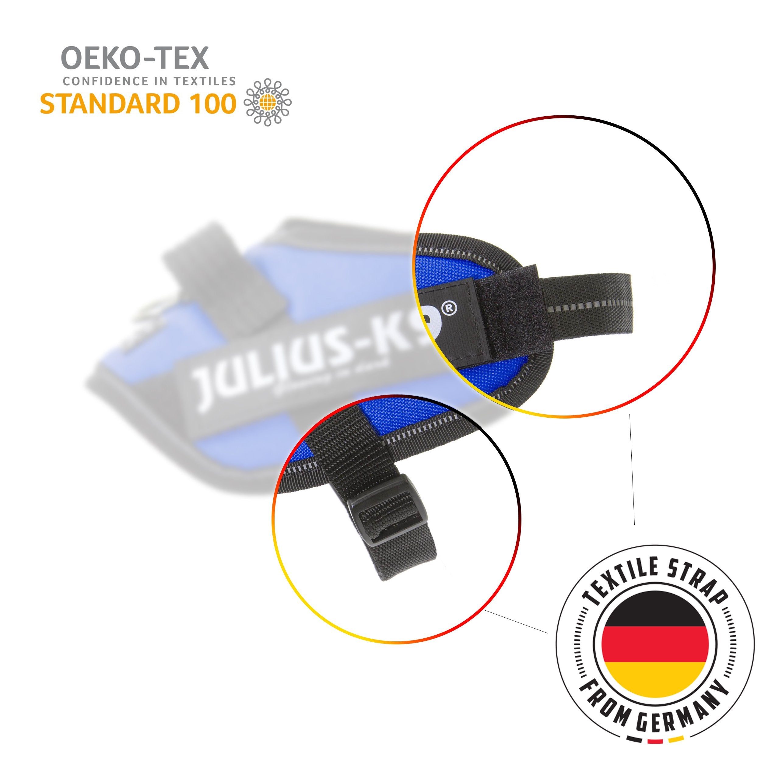 Idc Powerharness, Size: Xs/Mini-Mini, Blue