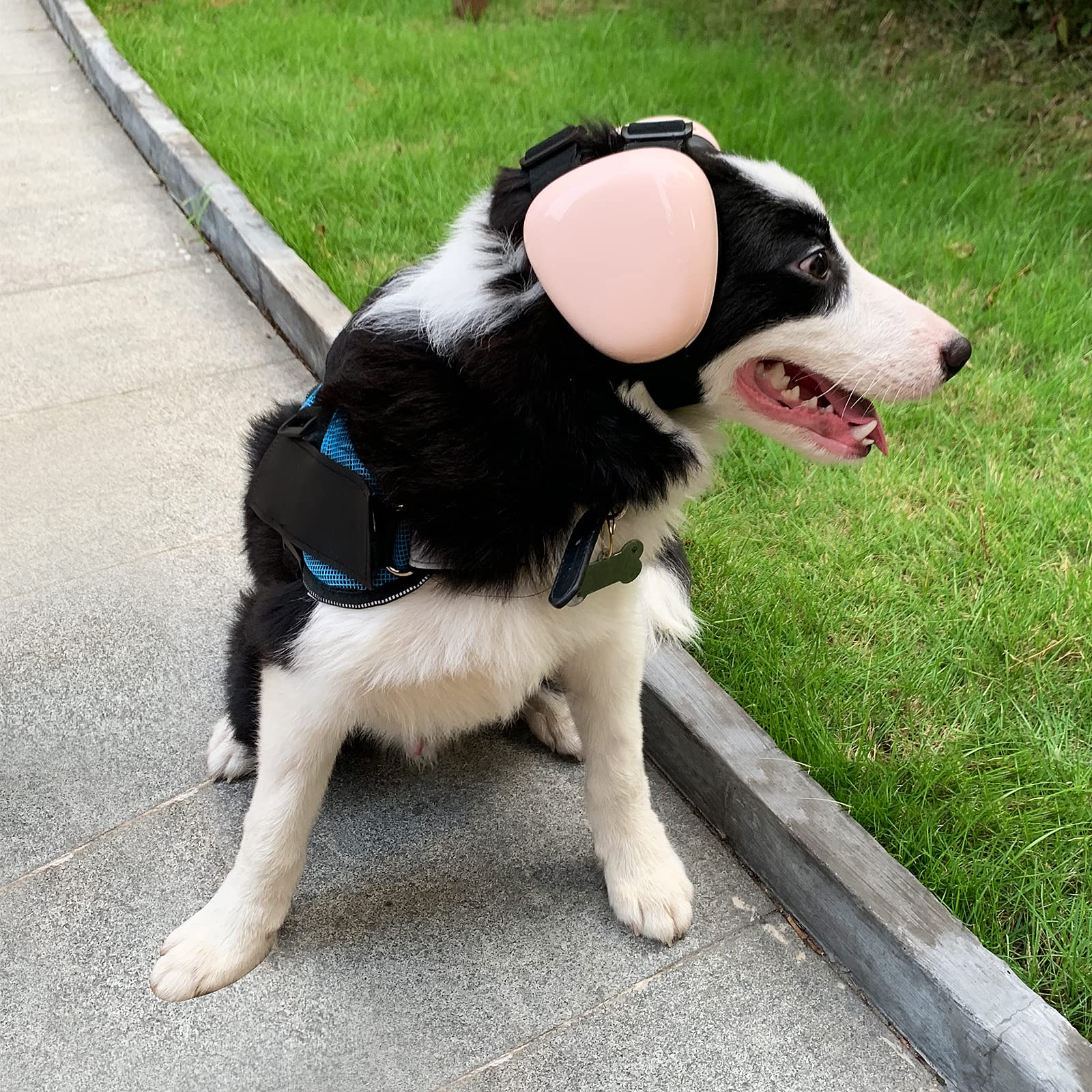 Deryep Dog Earmuffs For Hearing Protection 29Db Nrr Ear Muffs Noise Protection (Large, White)