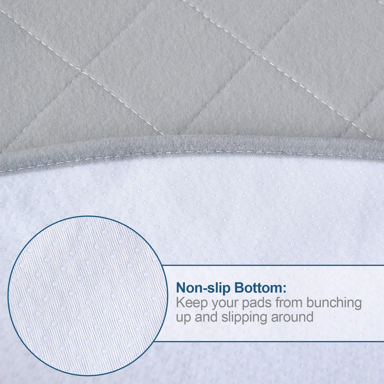 Moonsea Washable Dog Pee Pads Of Premium Pee Pads For Dogs, Waterproof Dog Whelping Pads, Reusable Pee Pad Quilted, Fast Absorbi