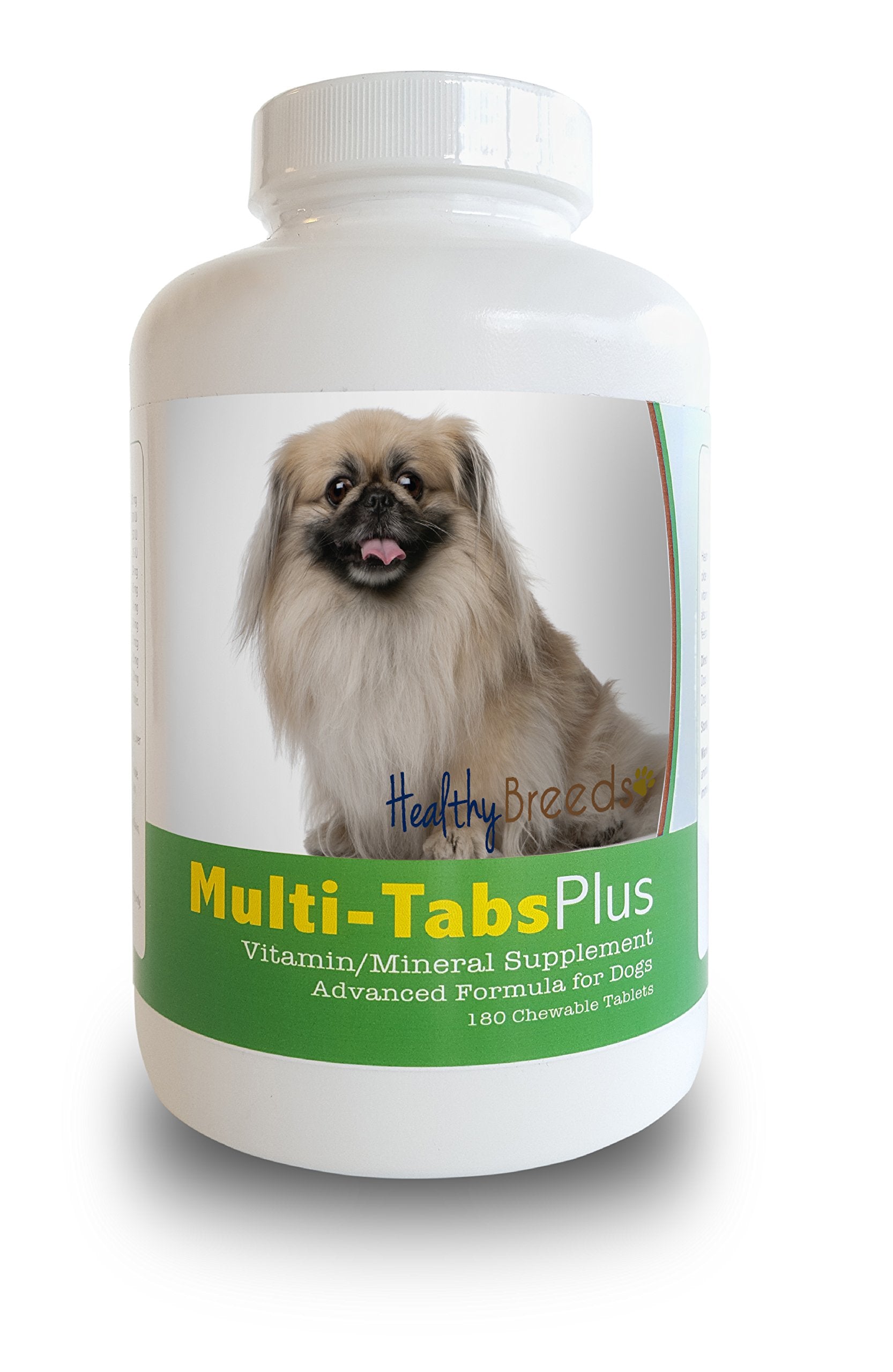 Healthy Breeds Pekingese Multi-Tabs Plus Chewable Tablets 180 Count