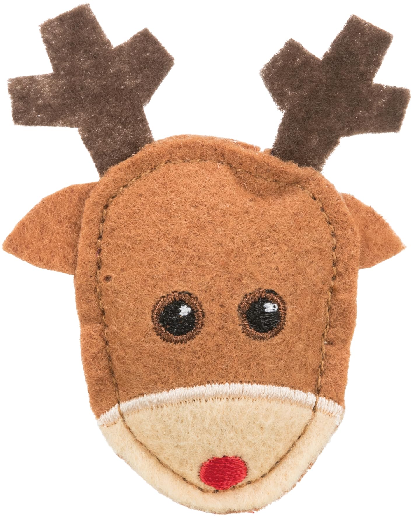 Trixie Xmas Elk And Gingerbread Figure Toy For Cats  Interactive Christmas Cat Toy Promoting Fun, Exercise & Engagement | Soft 