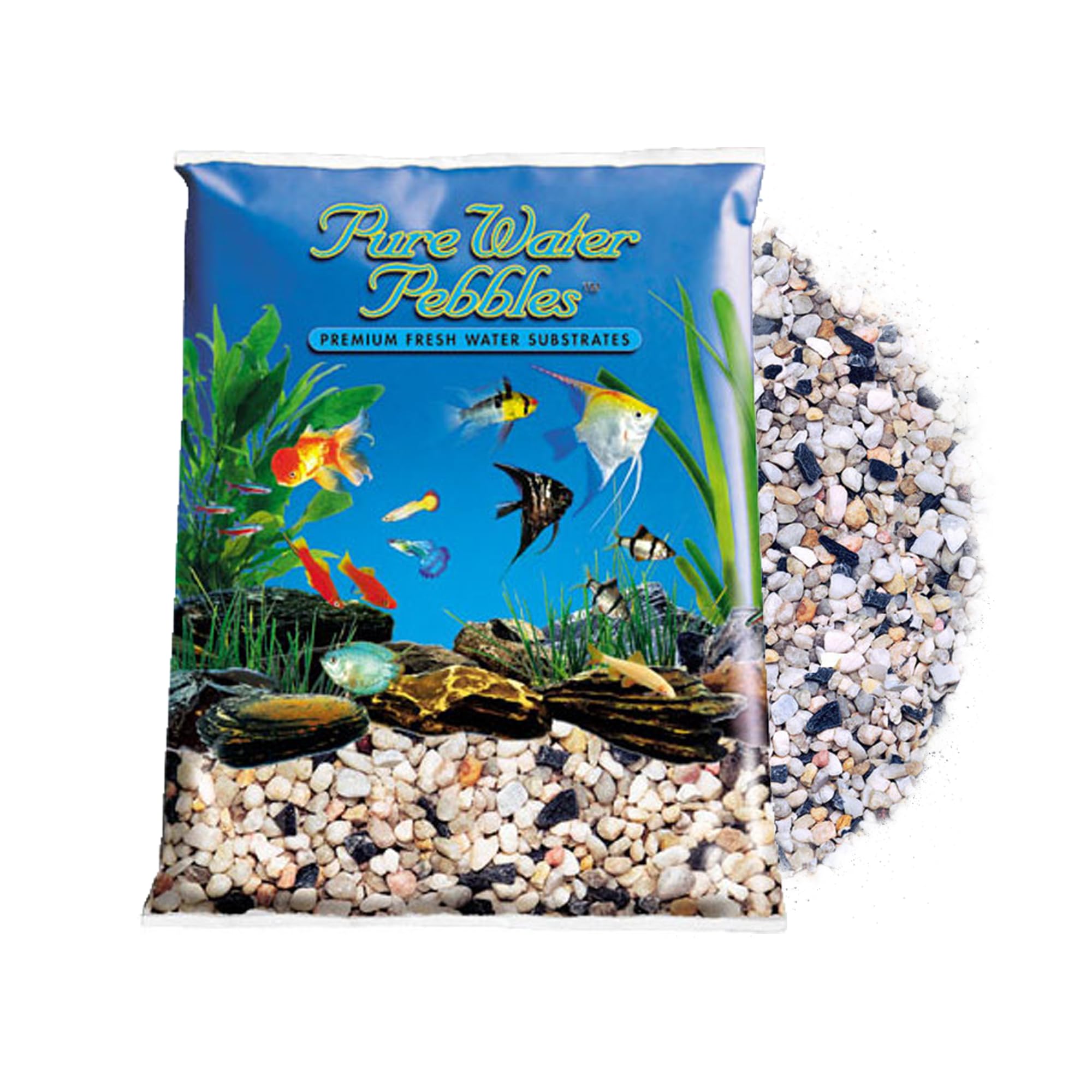 Worldwide Imports Aww30081 Natural Gravel, 25-Pound, Rainbow Jems
