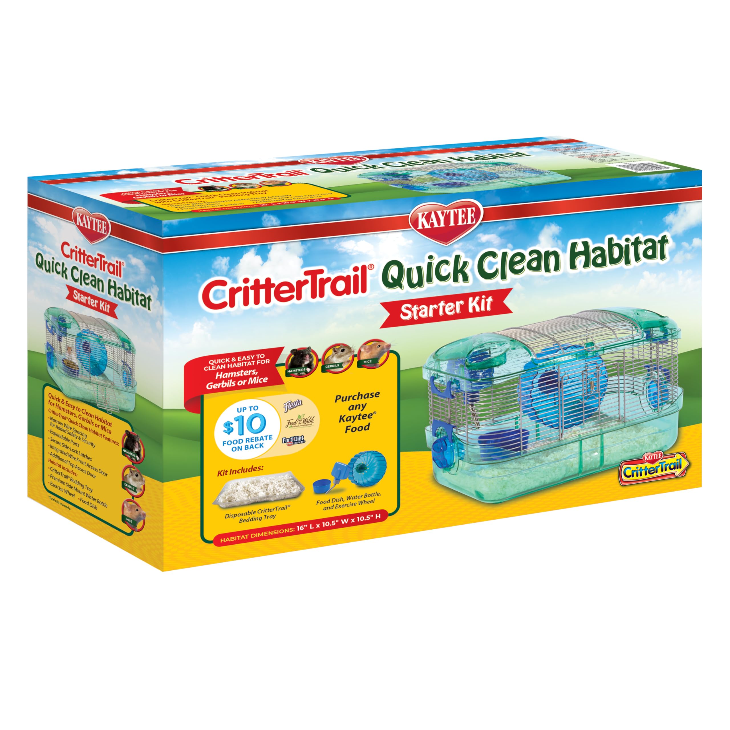 PI CRITTER TRAIL QUICK CLEAN HAB
