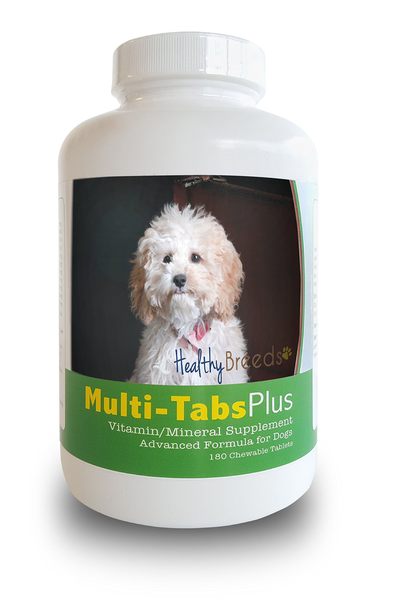 Healthy Breeds Cockapoo Multi-Tabs Plus Chewable Tablets 180 Count