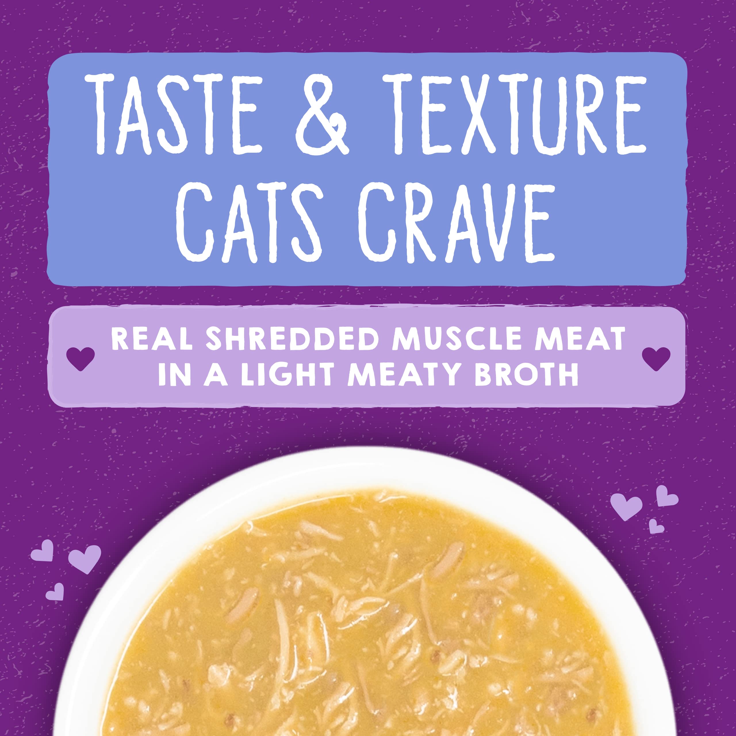 Stella & Chewys Carnivore Cravings Savory Shreds Cans - Grain Free, Protein Rich Wet Cat Food - Cage-Free Chicken & Turkey Recip