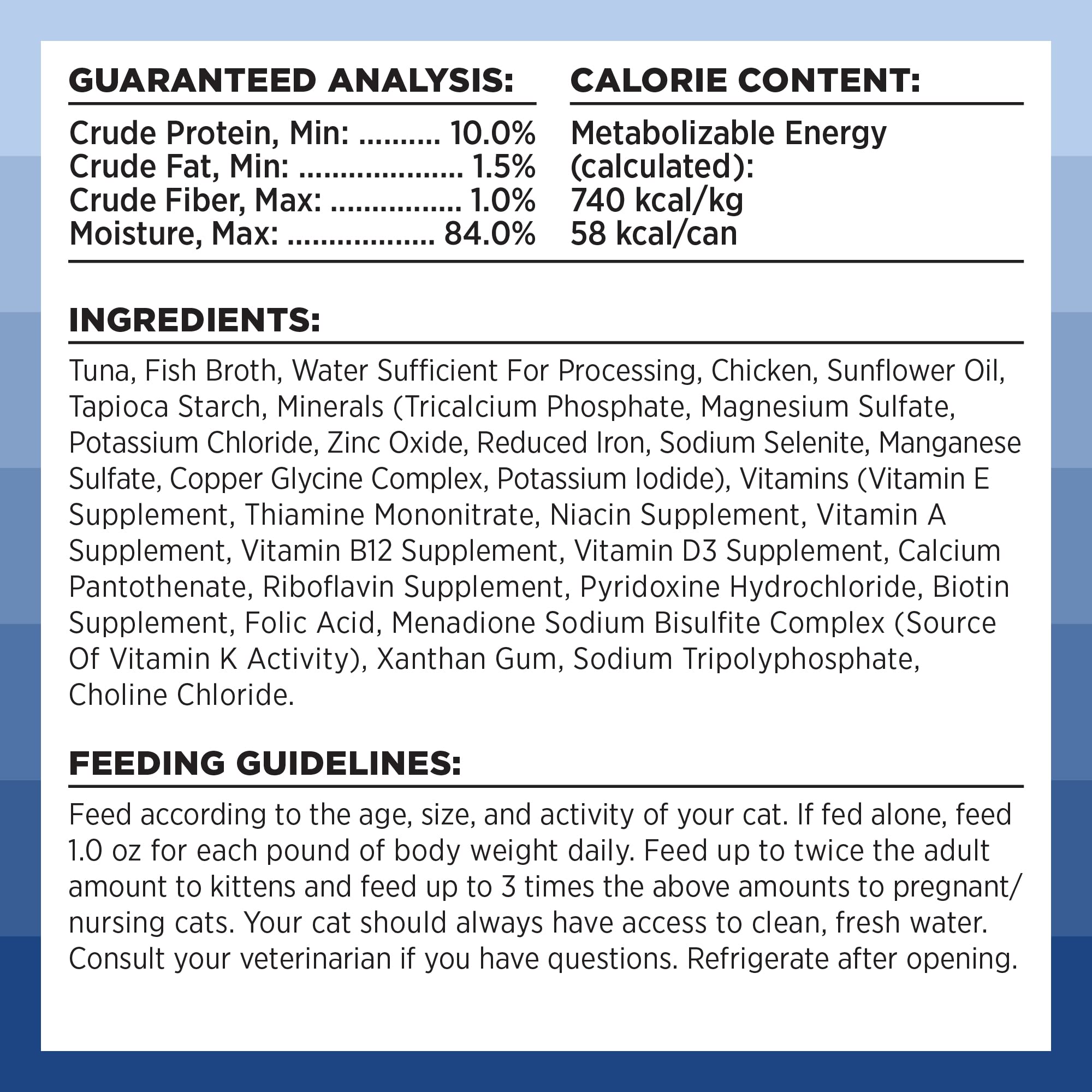 BIXBI Rawbble Shredded Tuna & Chicken Recipe Cans - Grain Free, Protein Rich Wet Cat Food - (2.75 Ounce Cans, Case of 24)