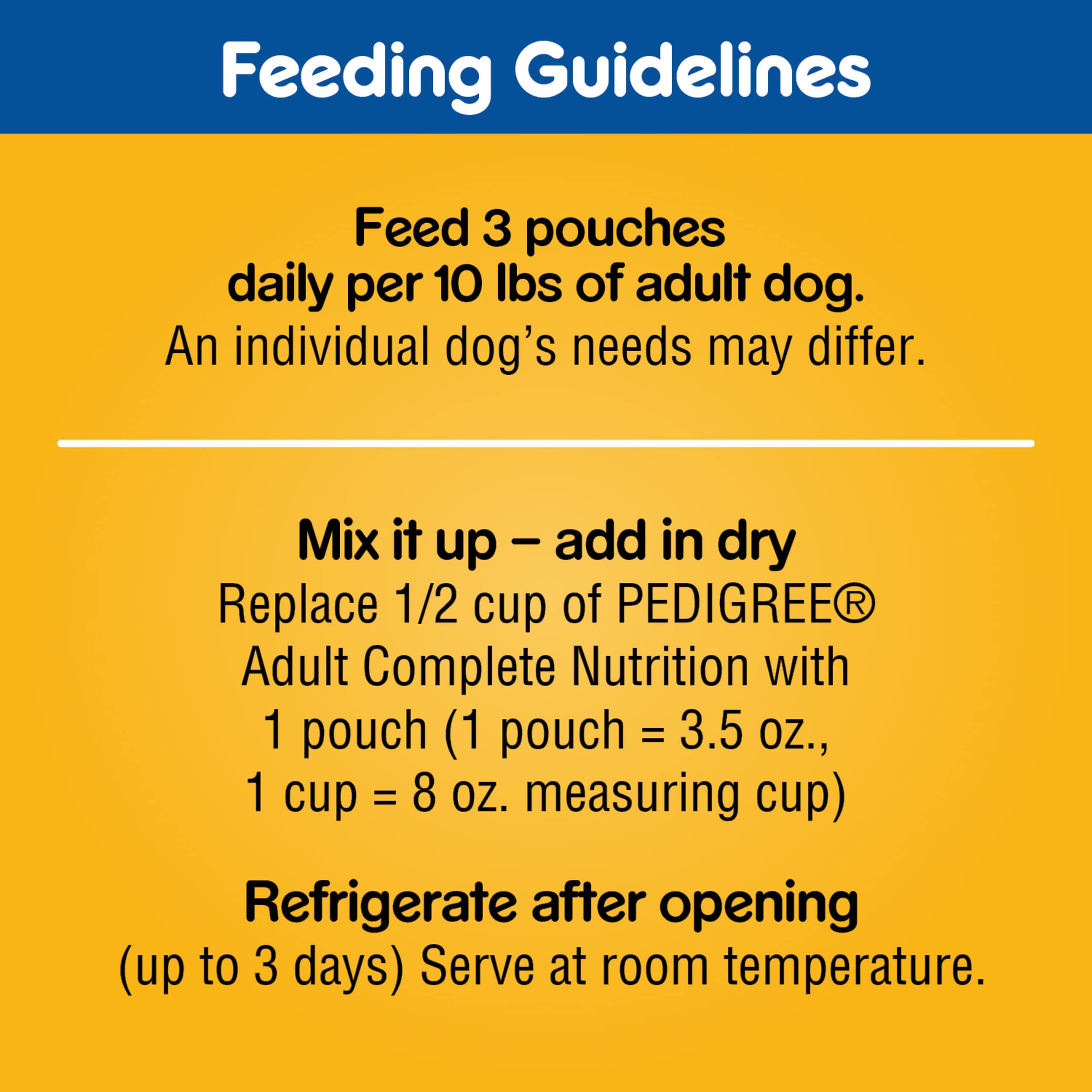 PEDIGREE CHOPPED GROUND DINNER Adult Soft Wet Dog Food 8-Count Variety Pack, 3.5 oz Pouches (Pack of 2)