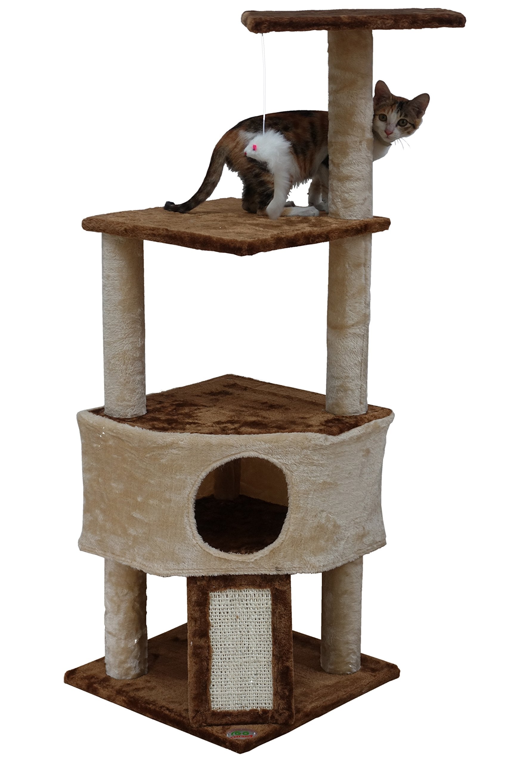 Go Pet Club F708 46 Kitten Tree,Beige